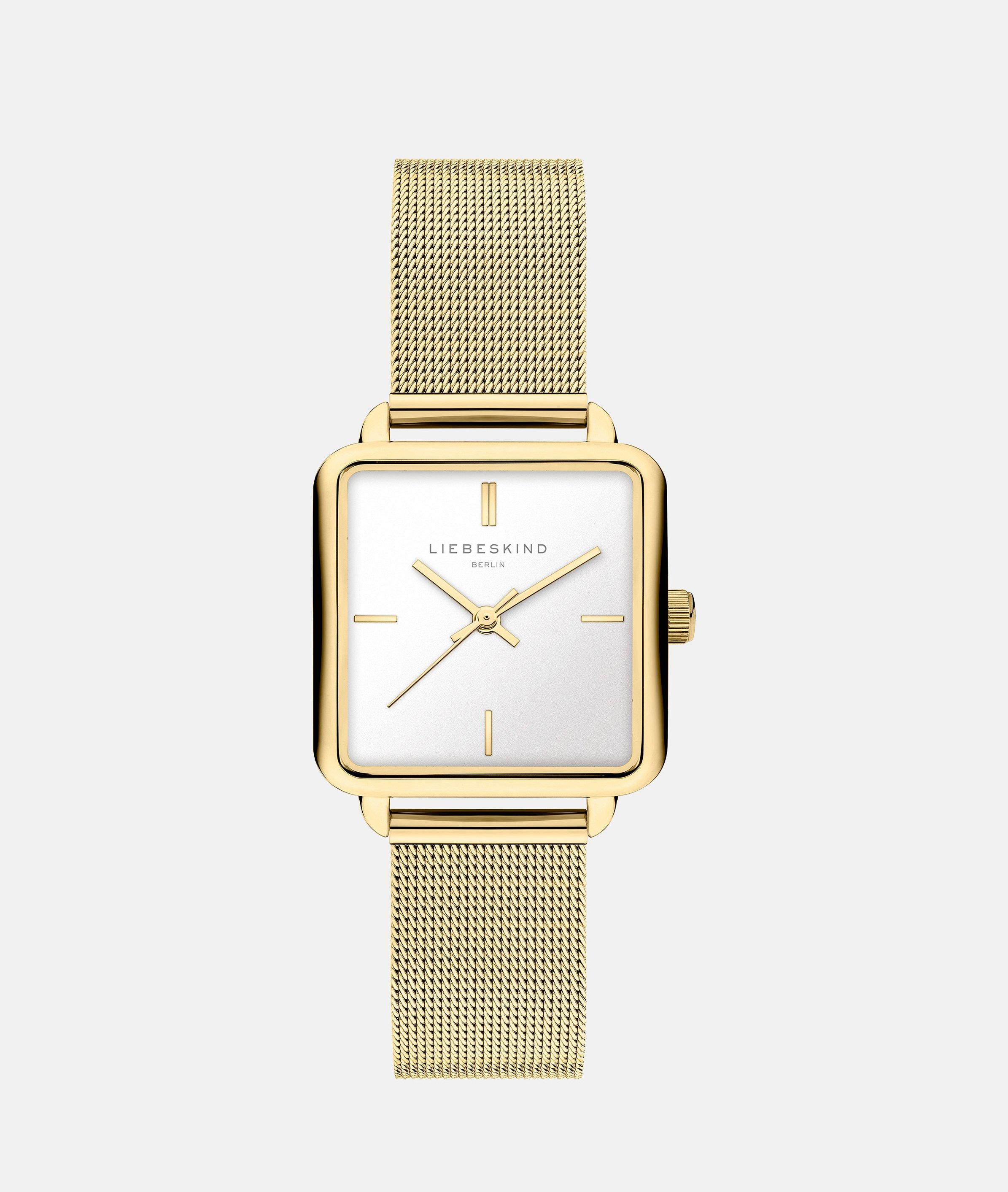 Uhr in gold, rosé & silber
