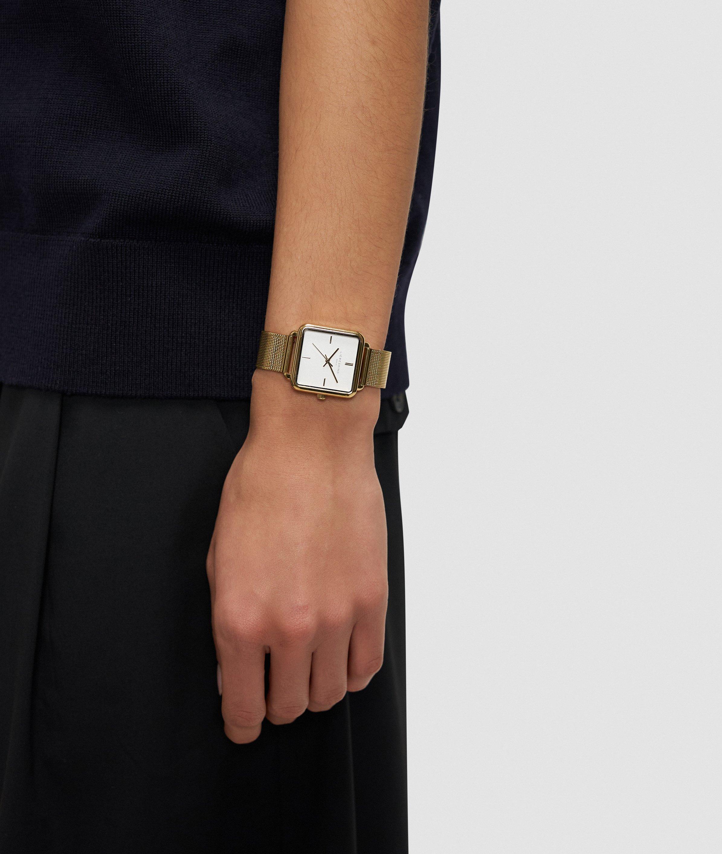 Uhr in gold, rosé & silber