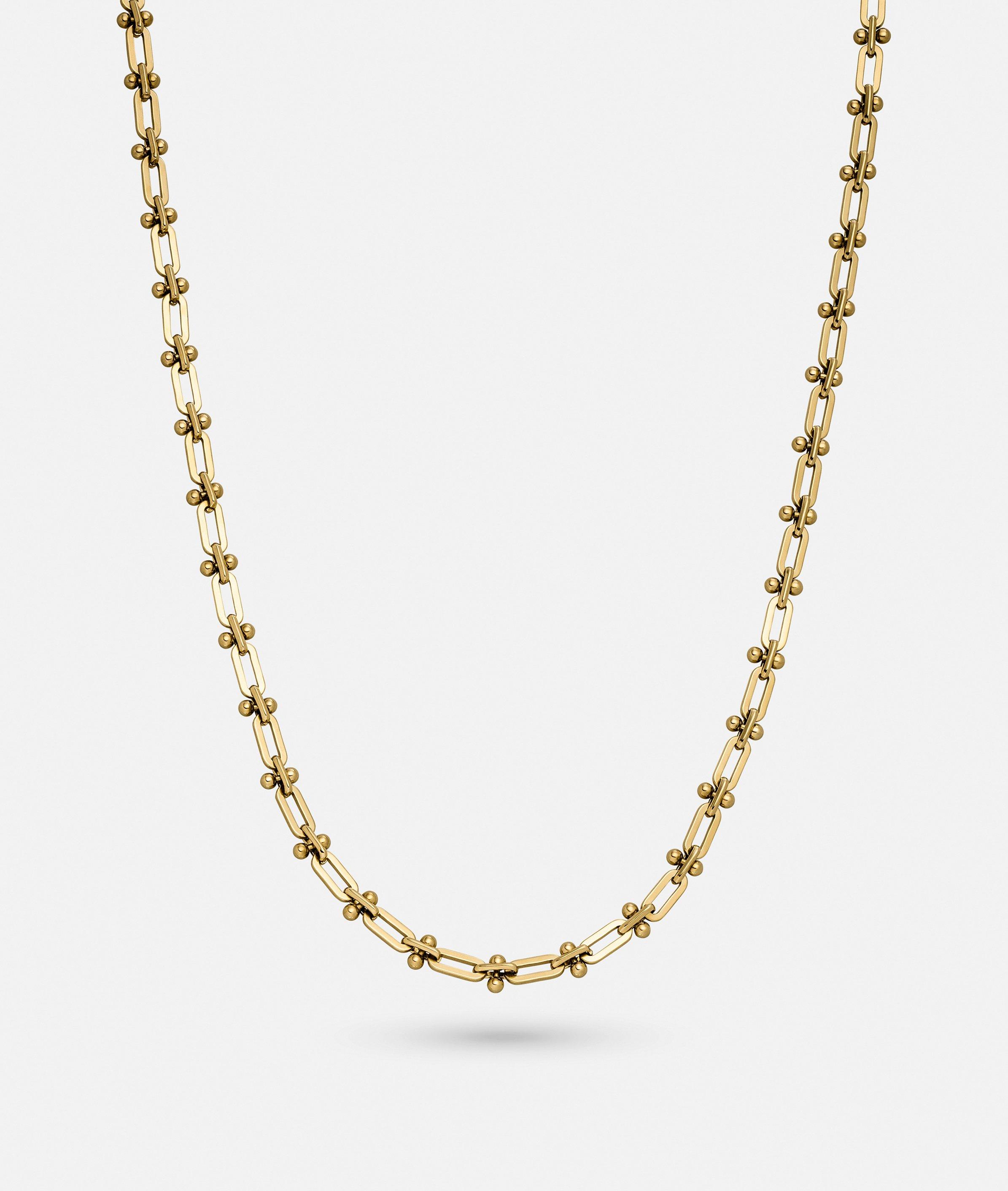 Halskette in gold & silber