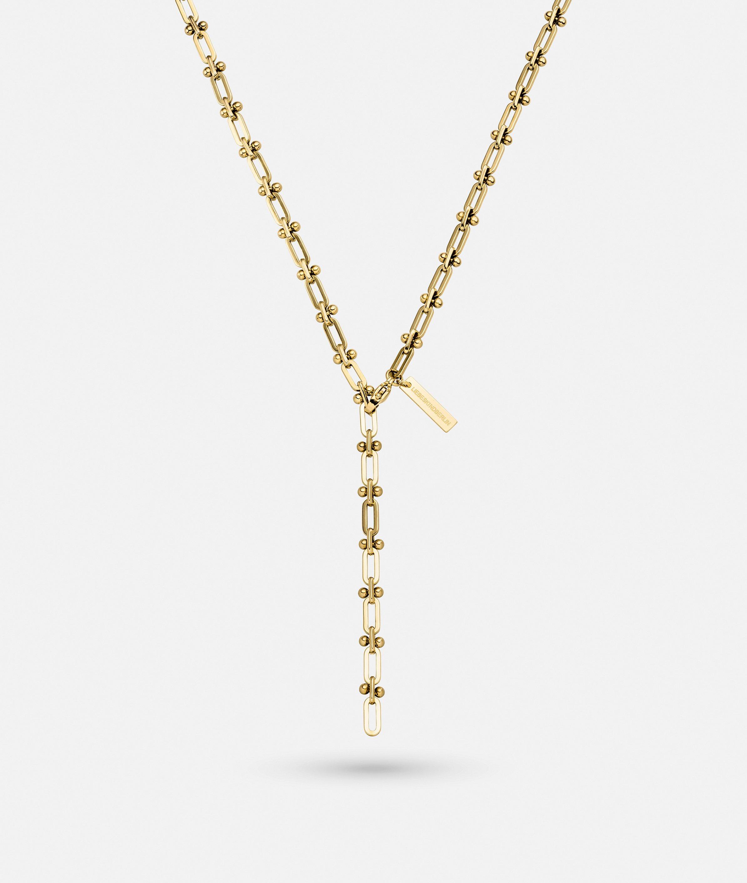 Halskette in gold & silber