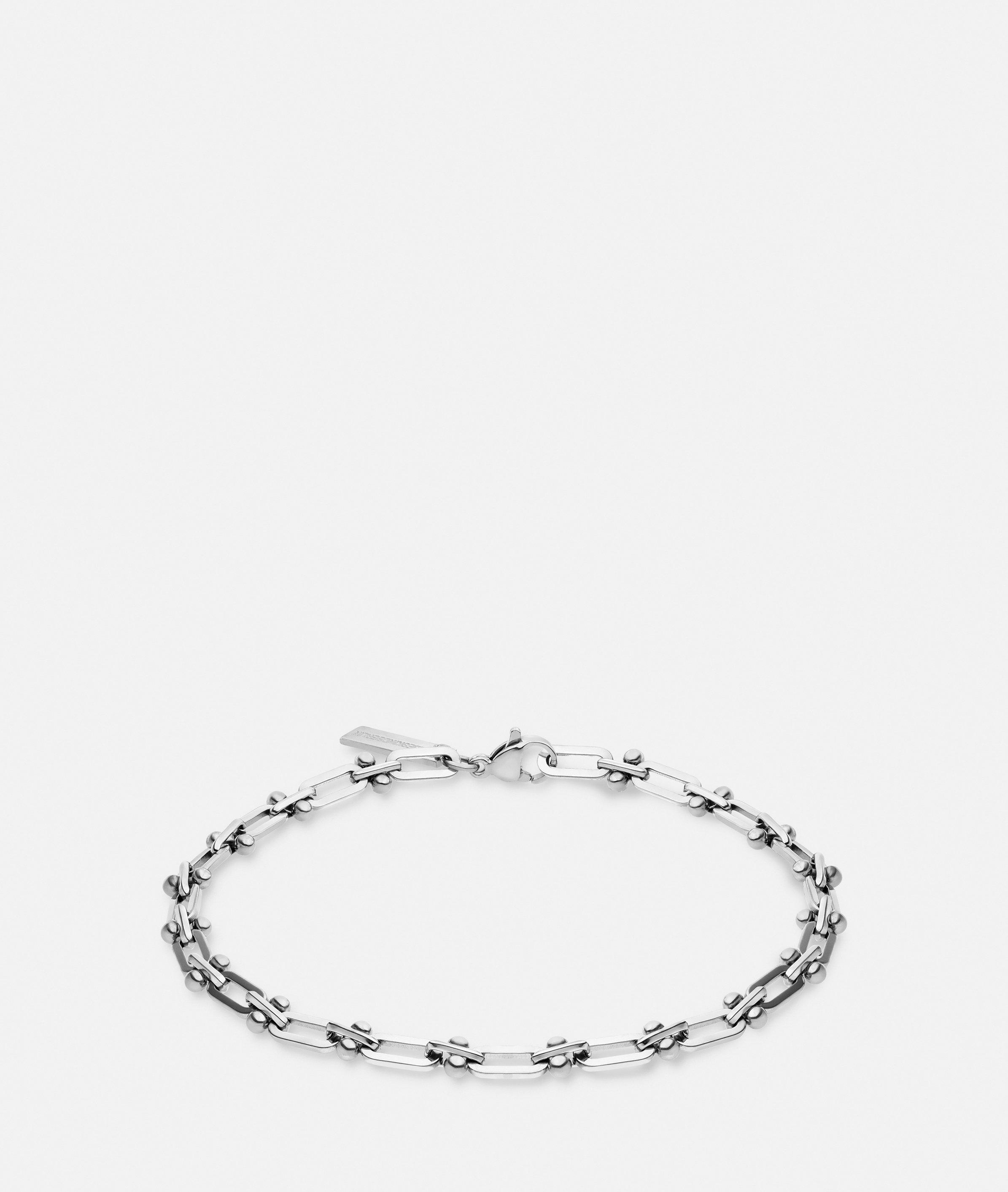 Armband in silber & gold