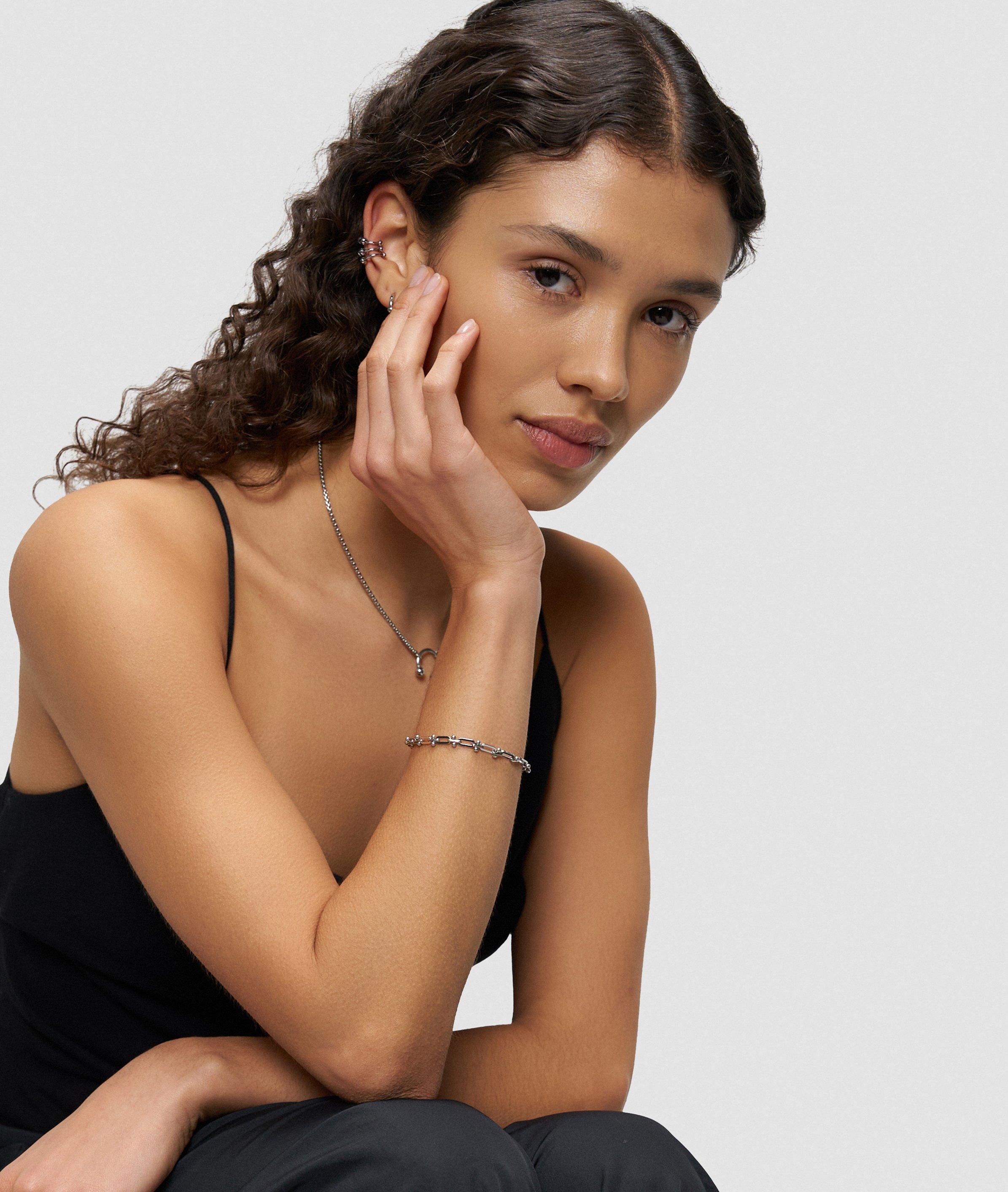 Armband in silber & gold