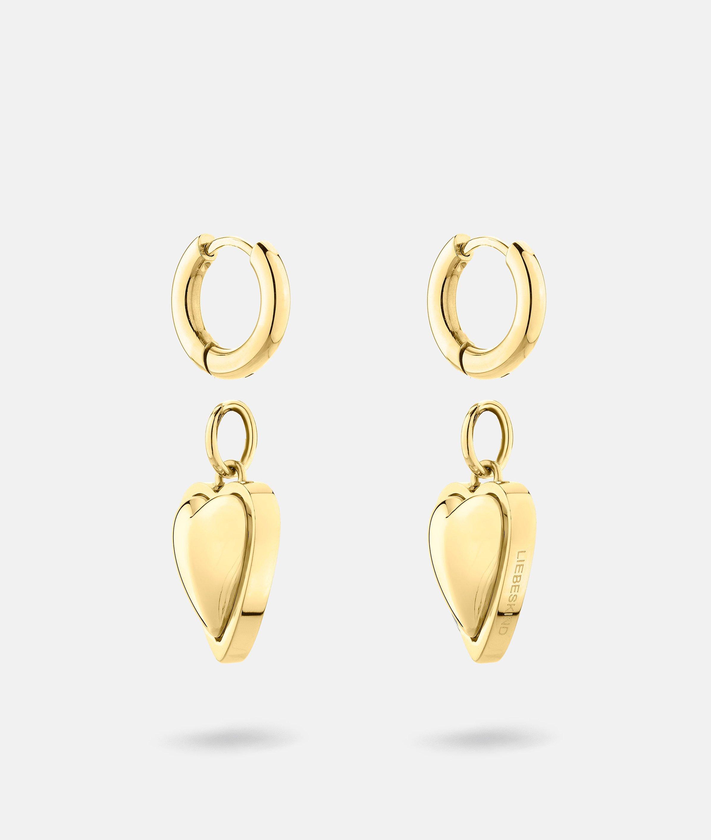 Creolen in gold, silber, rosé & gold