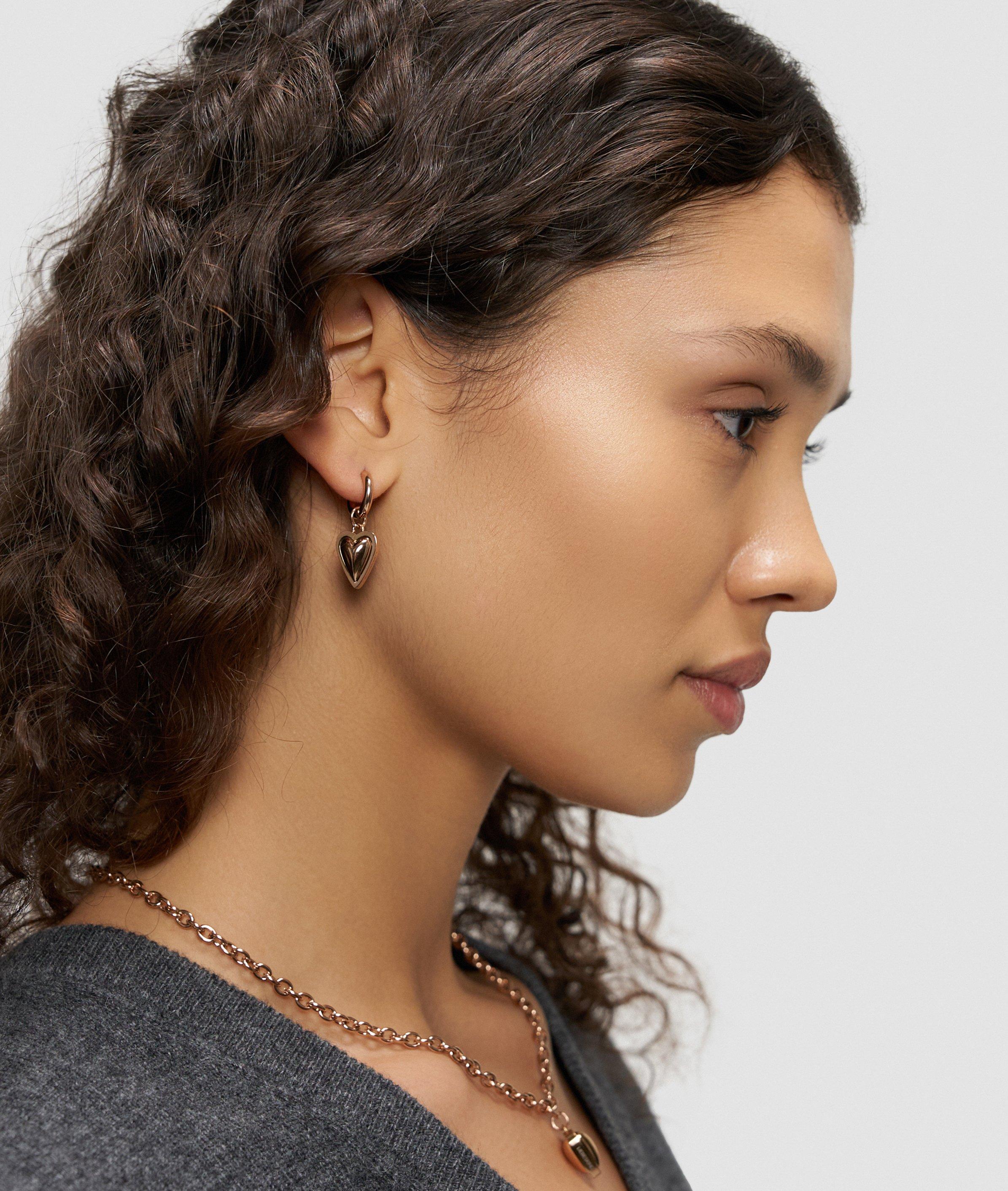 Creolen in rosé, silber, gold & gold