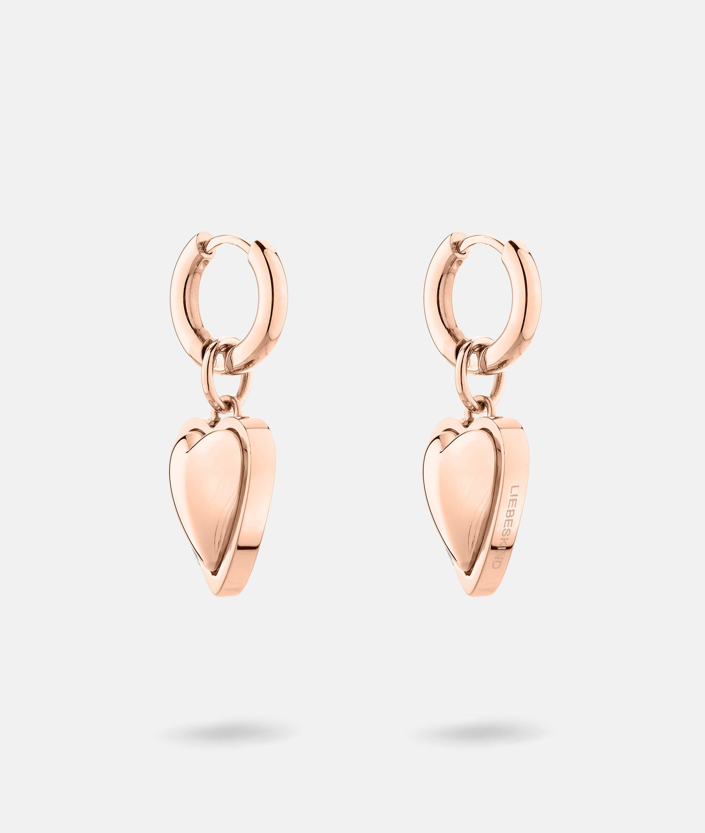 Creolen in rosé, silber, gold & gold