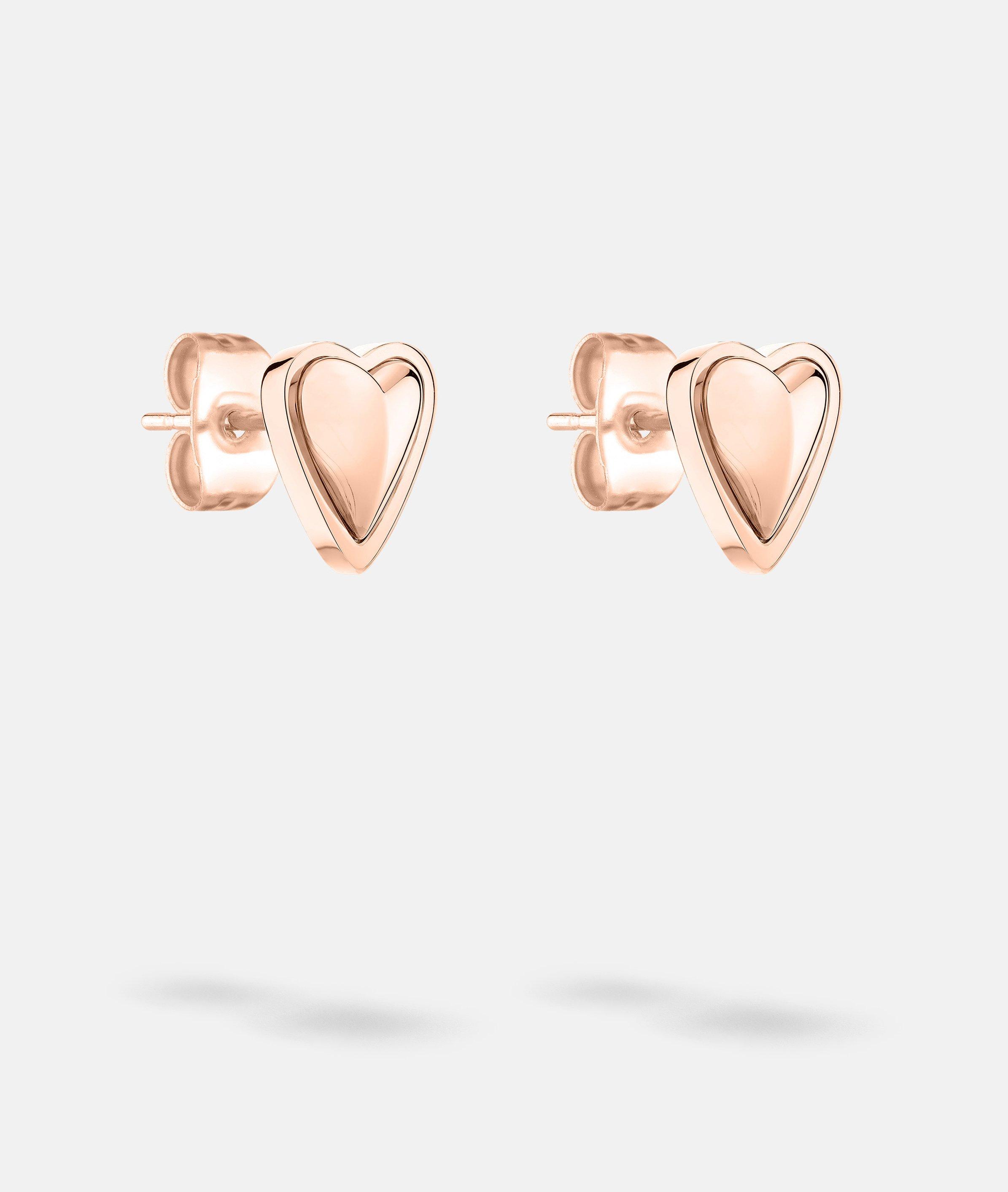 Ohrstecker in rosé, gold, gold & silber