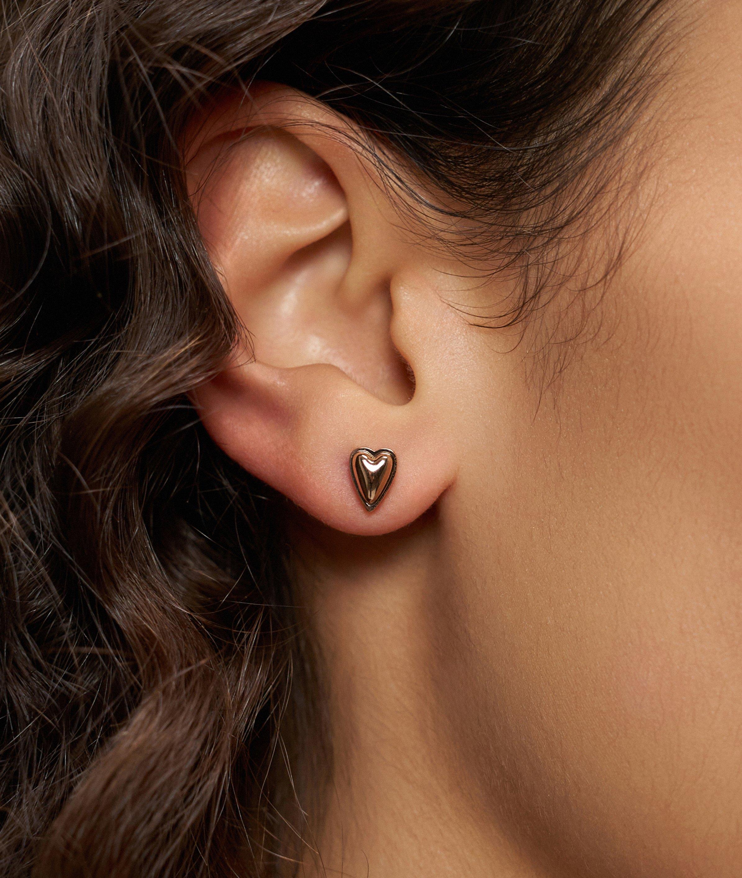 Ohrstecker in rosé, gold, gold & silber