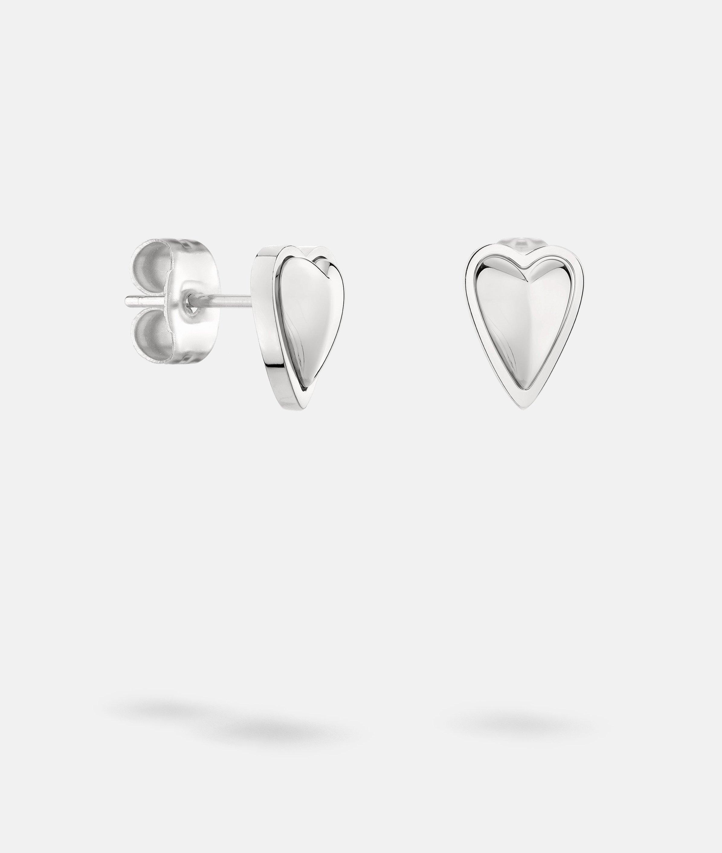 Ohrstecker in silber, gold, rosé & gold