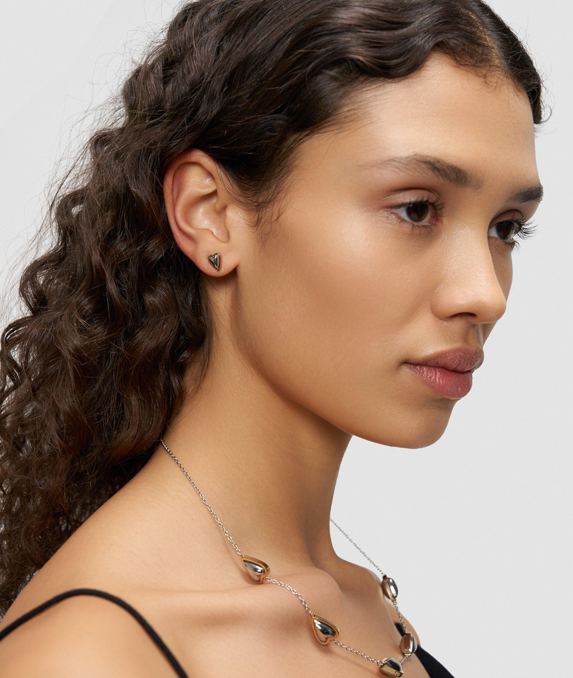 Ohrstecker in gold, rosé, gold & silber