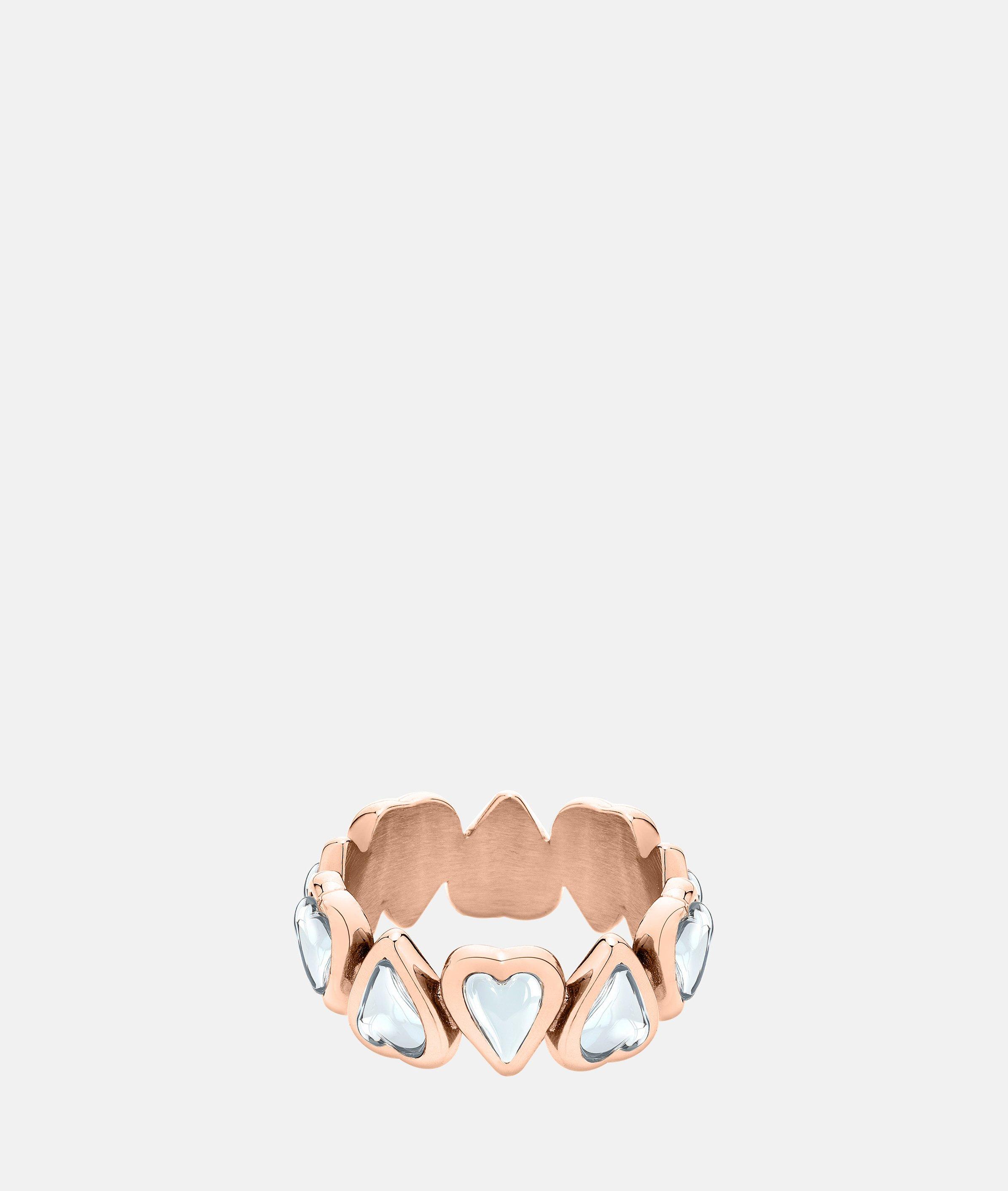 Ring in rosé, gold & silber