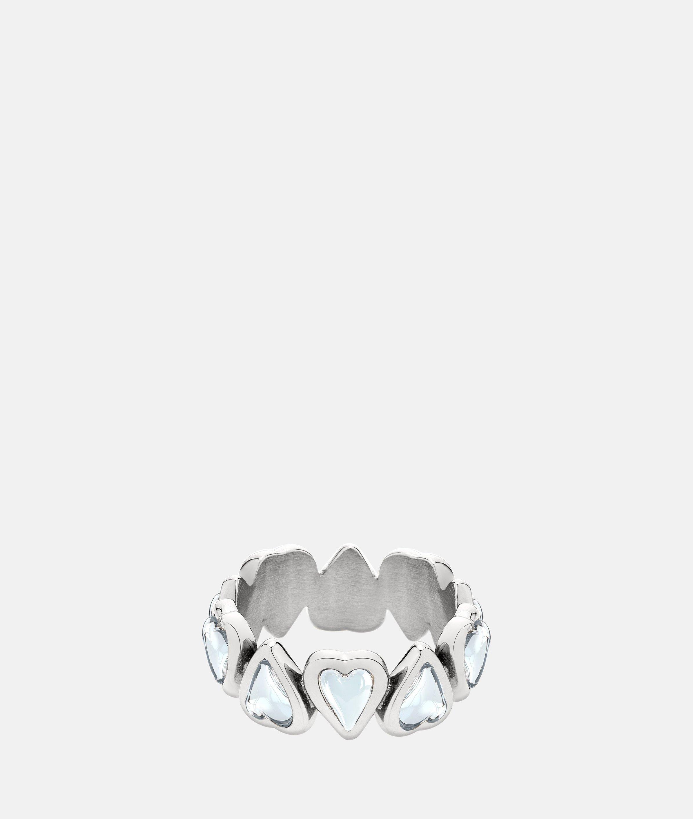 Ring in silber, gold & rosé