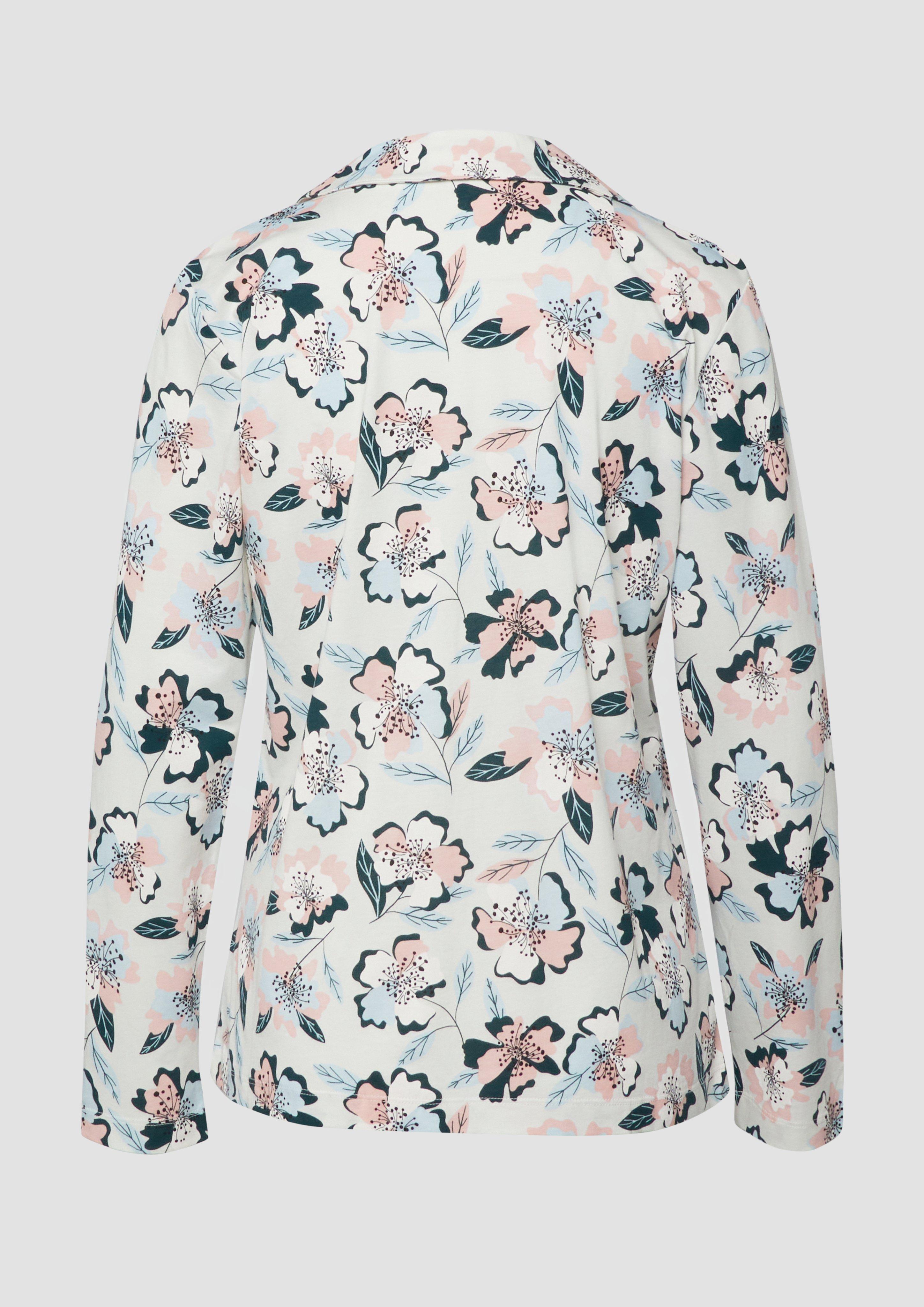 Pyjama-Oberteil in 4572 & 8603