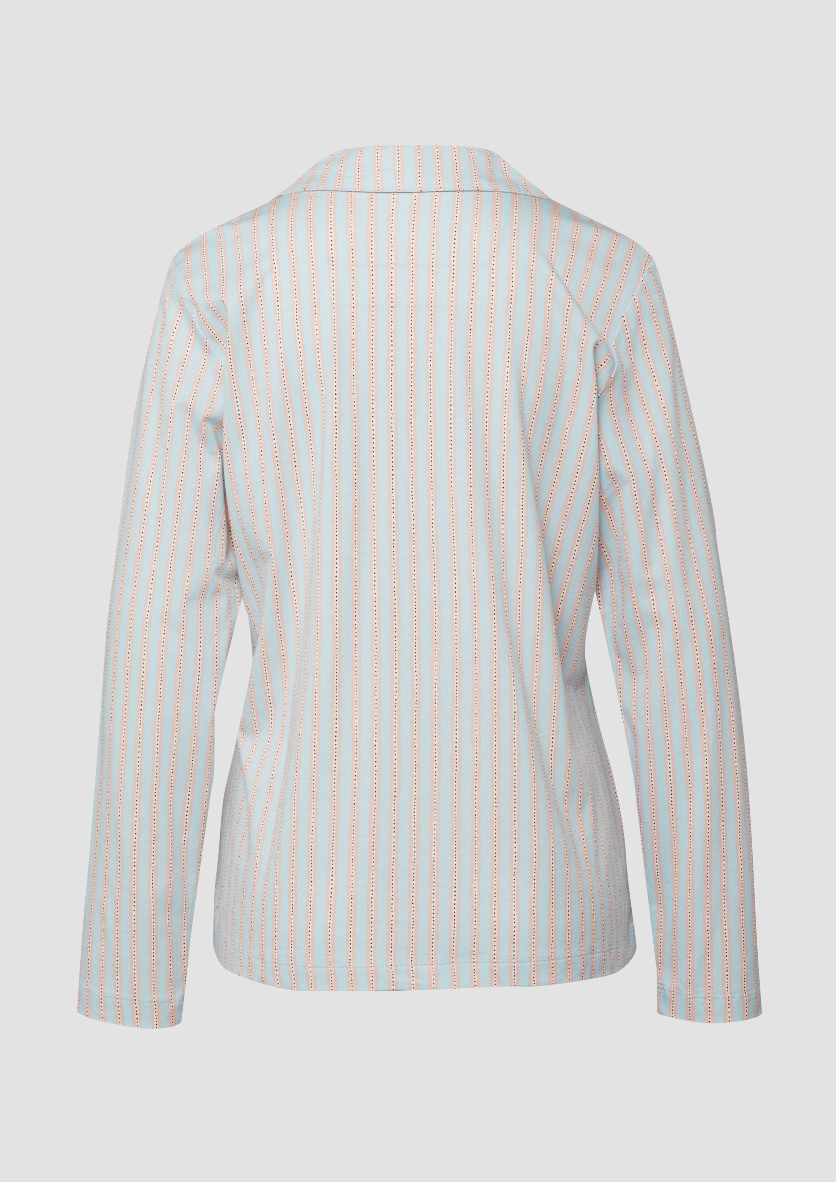 Pyjama-Oberteil in 8603 & 4572