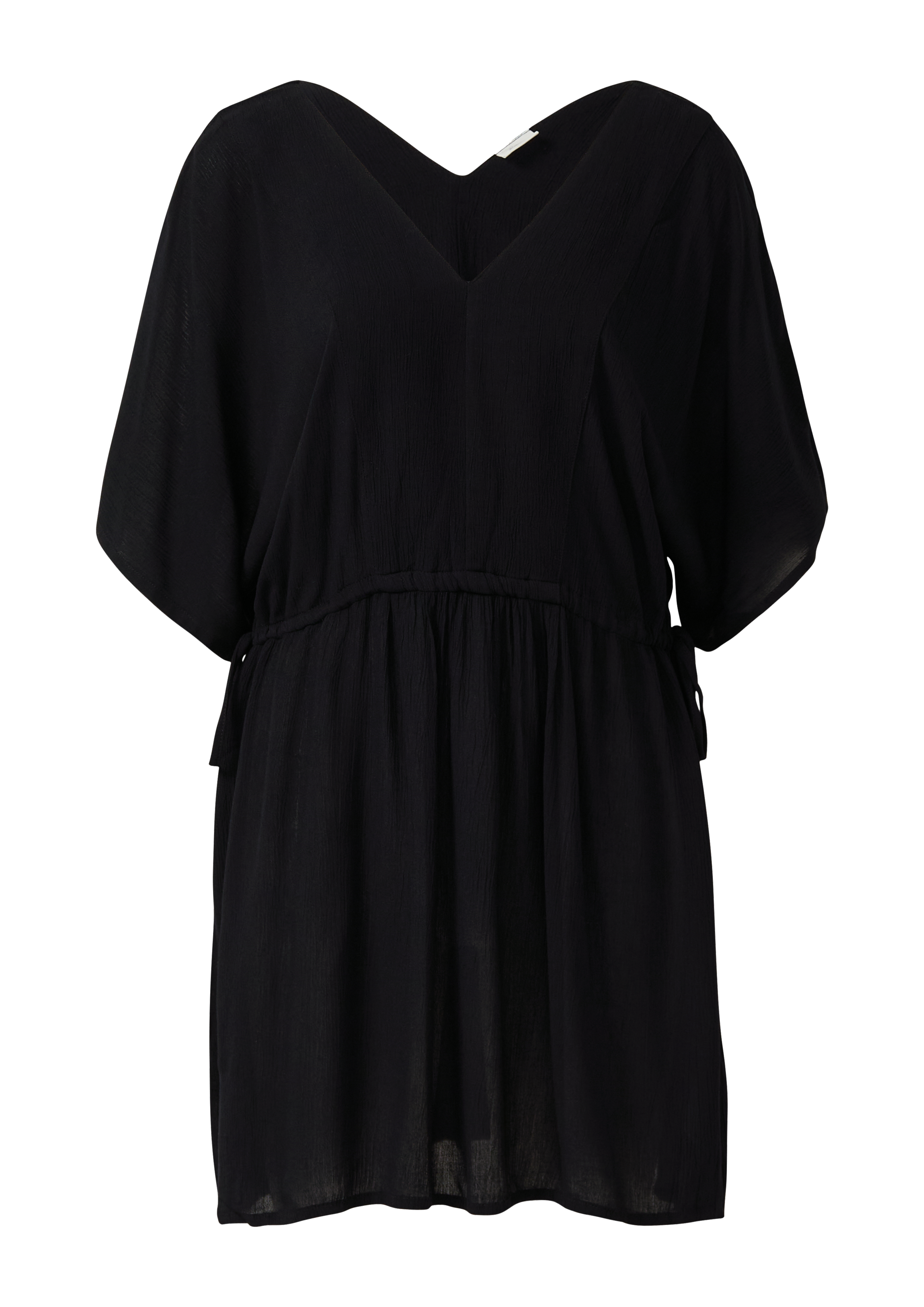 Kurzes Strandkleid aus luftiger Viskose