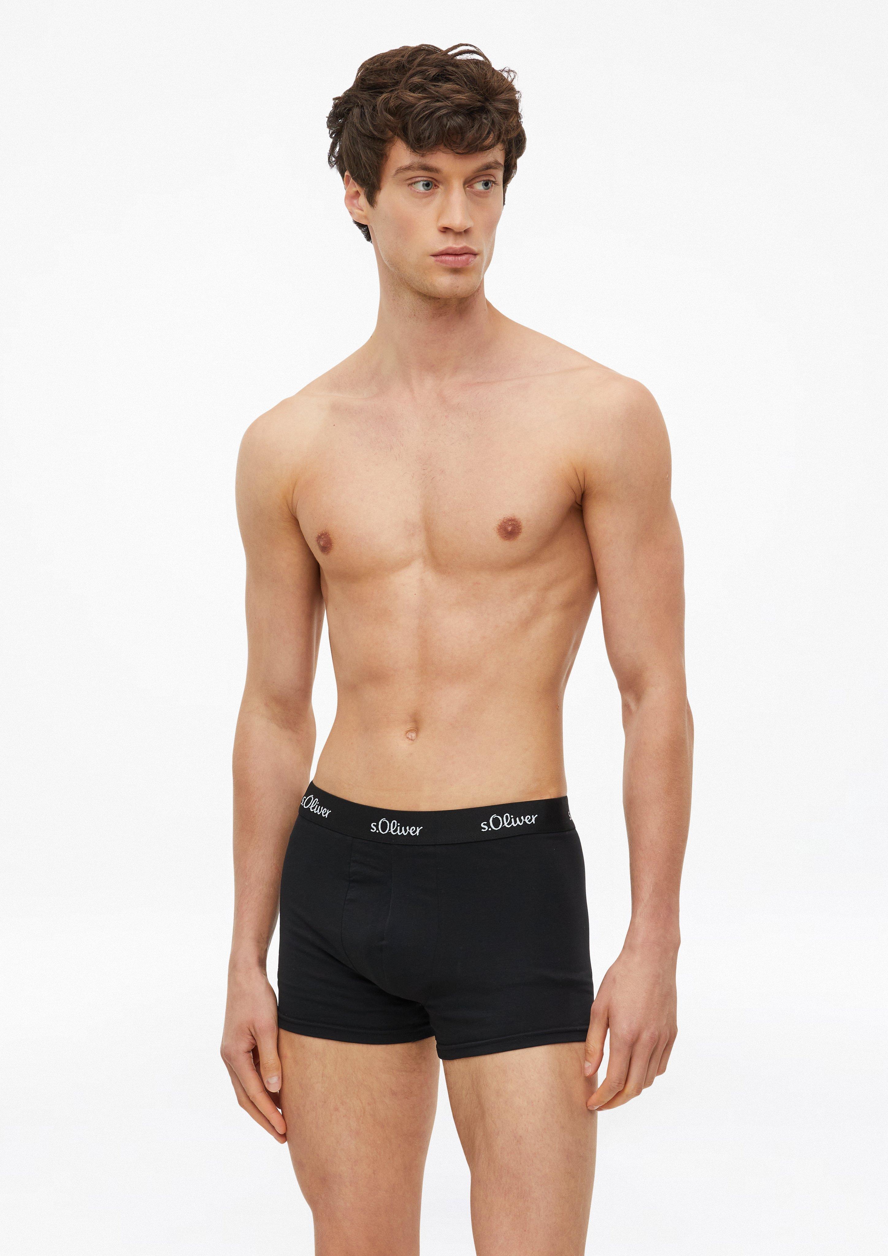 Heren Boxershorts in blauw van s.Oliver