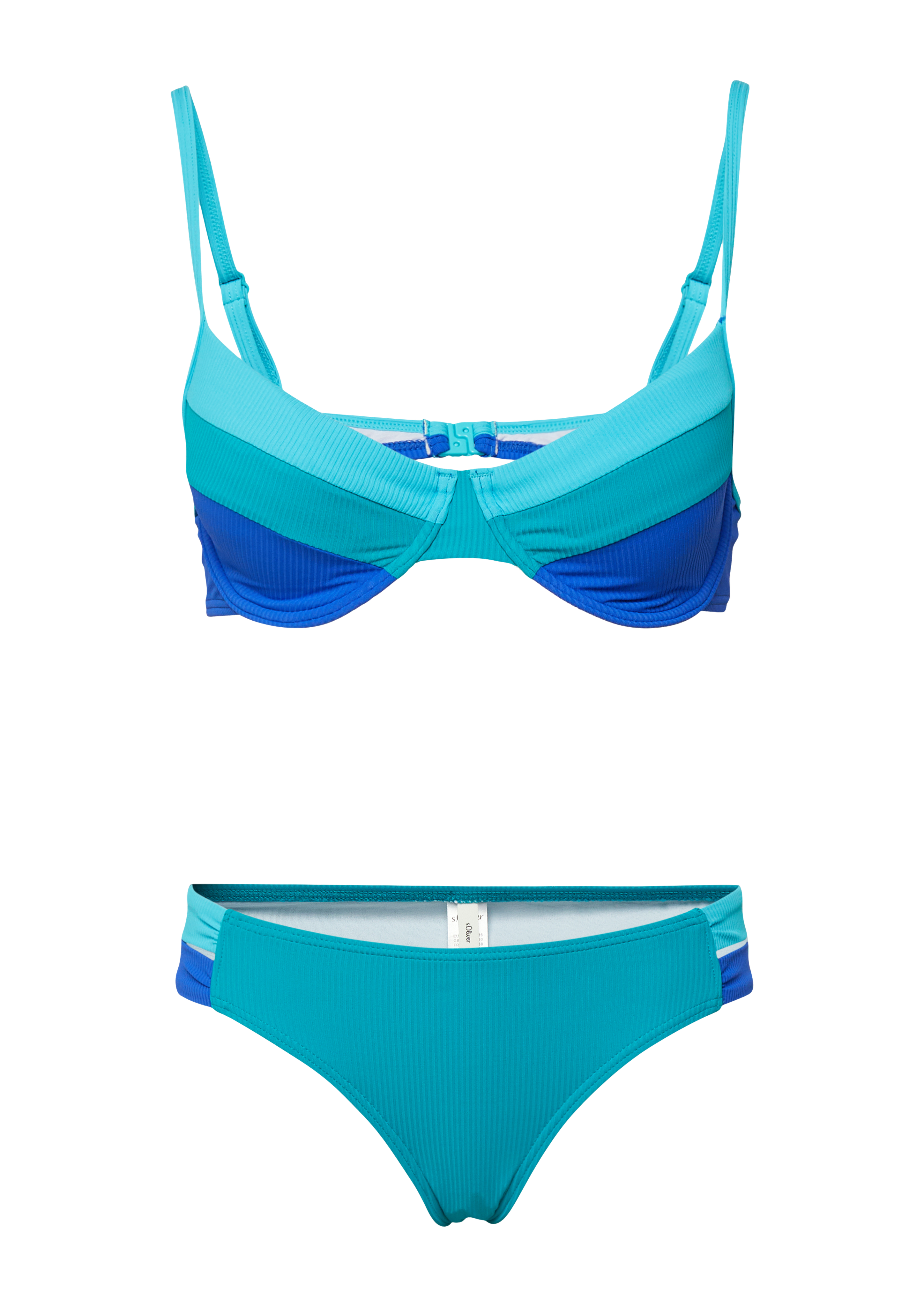 Bügel-Bikini im Colorblocking