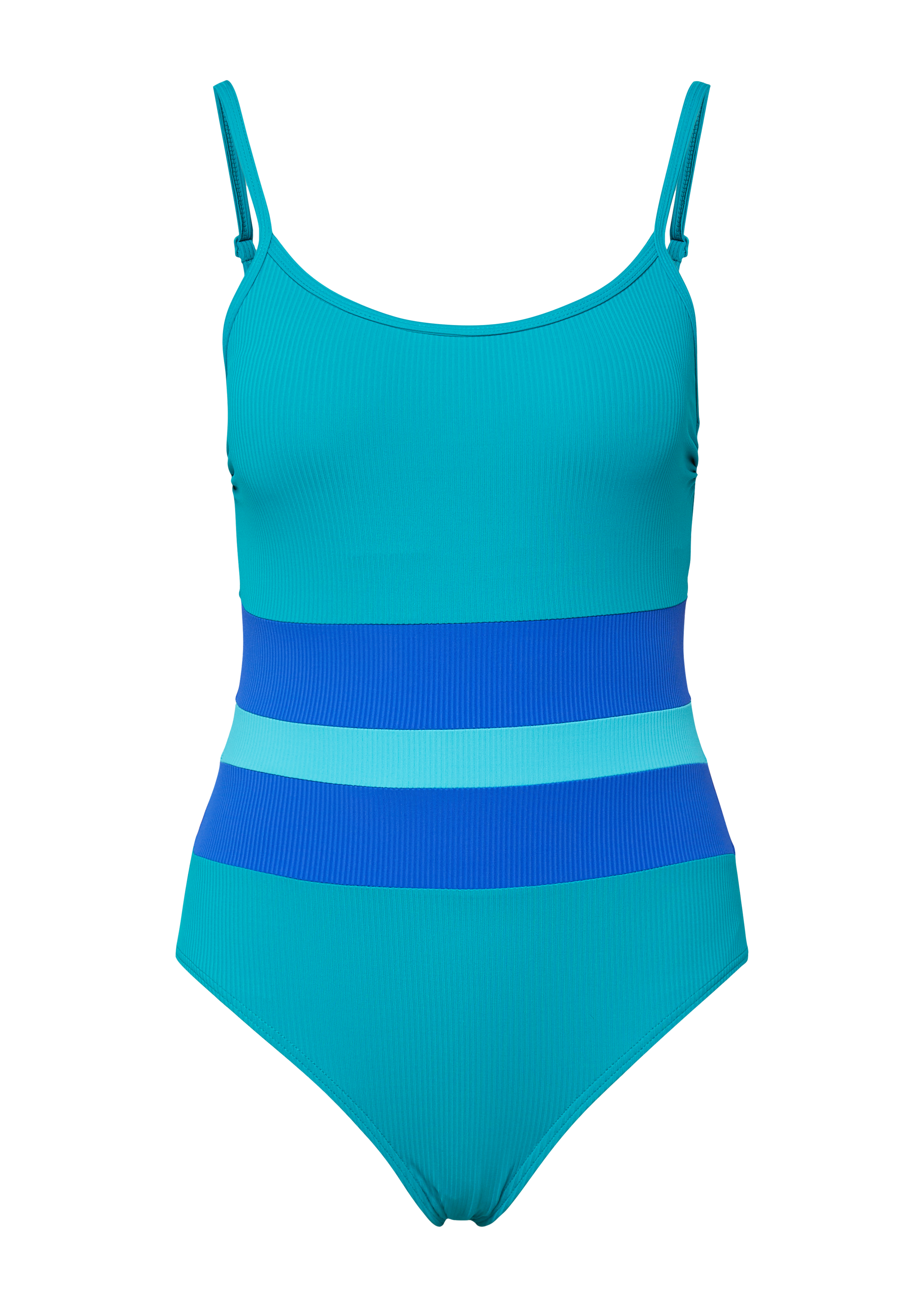 Badeanzug im Colourblocking