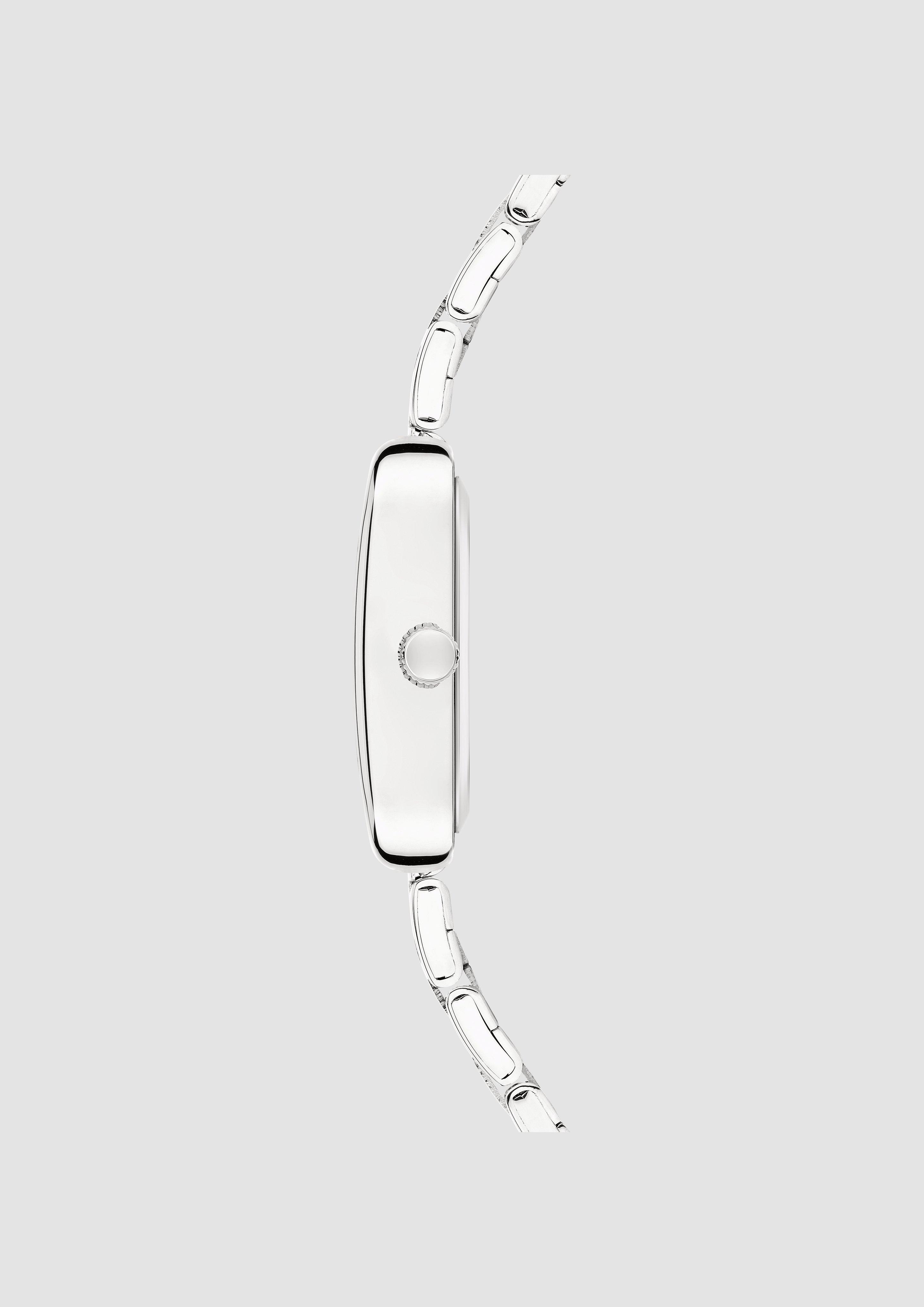 Damen Edelstahluhr mit Gliederarmband in silber von s.Oliver