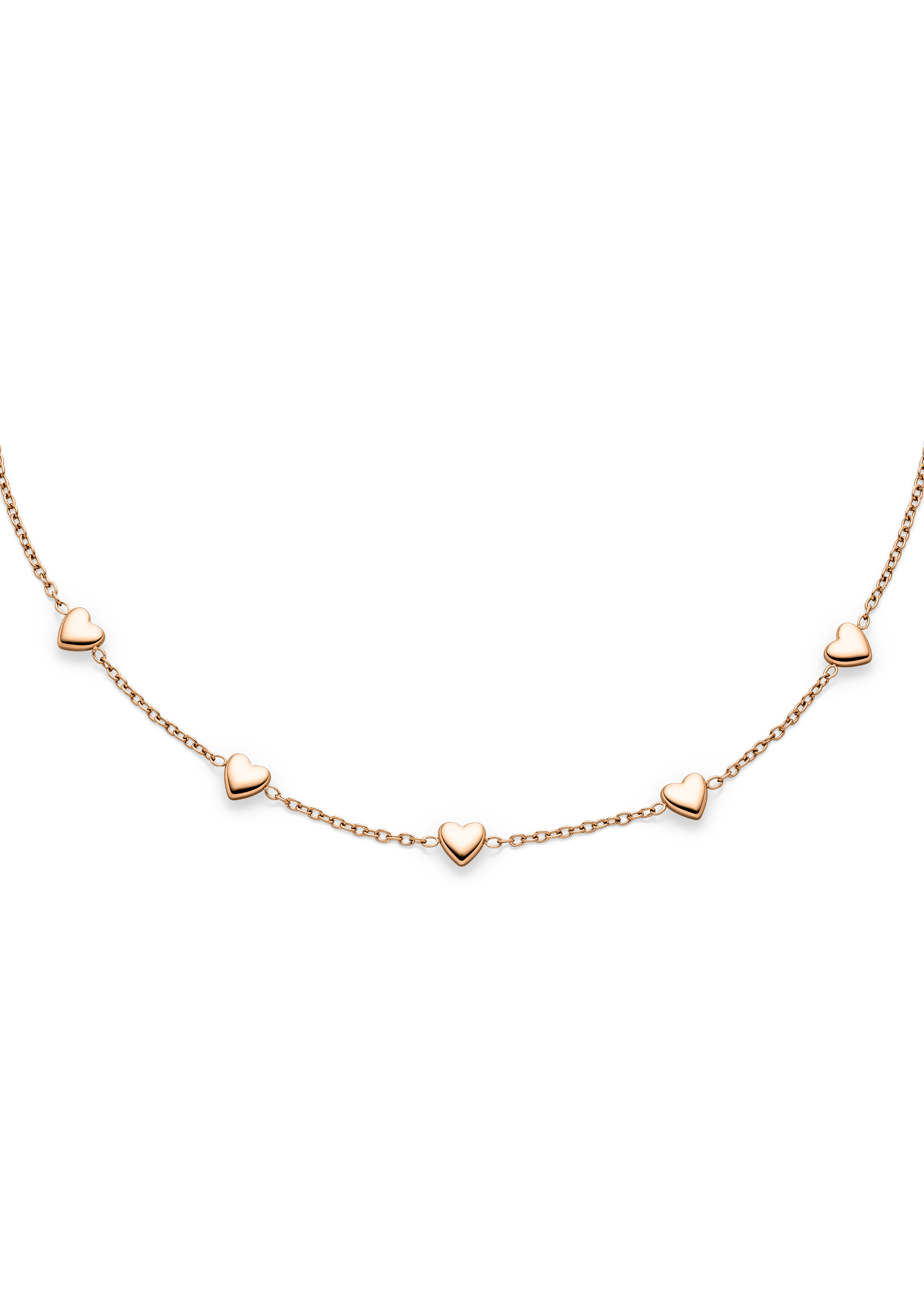 s.Oliver Edelstahlarmband mit Herz-Details 6011648.45B0.21