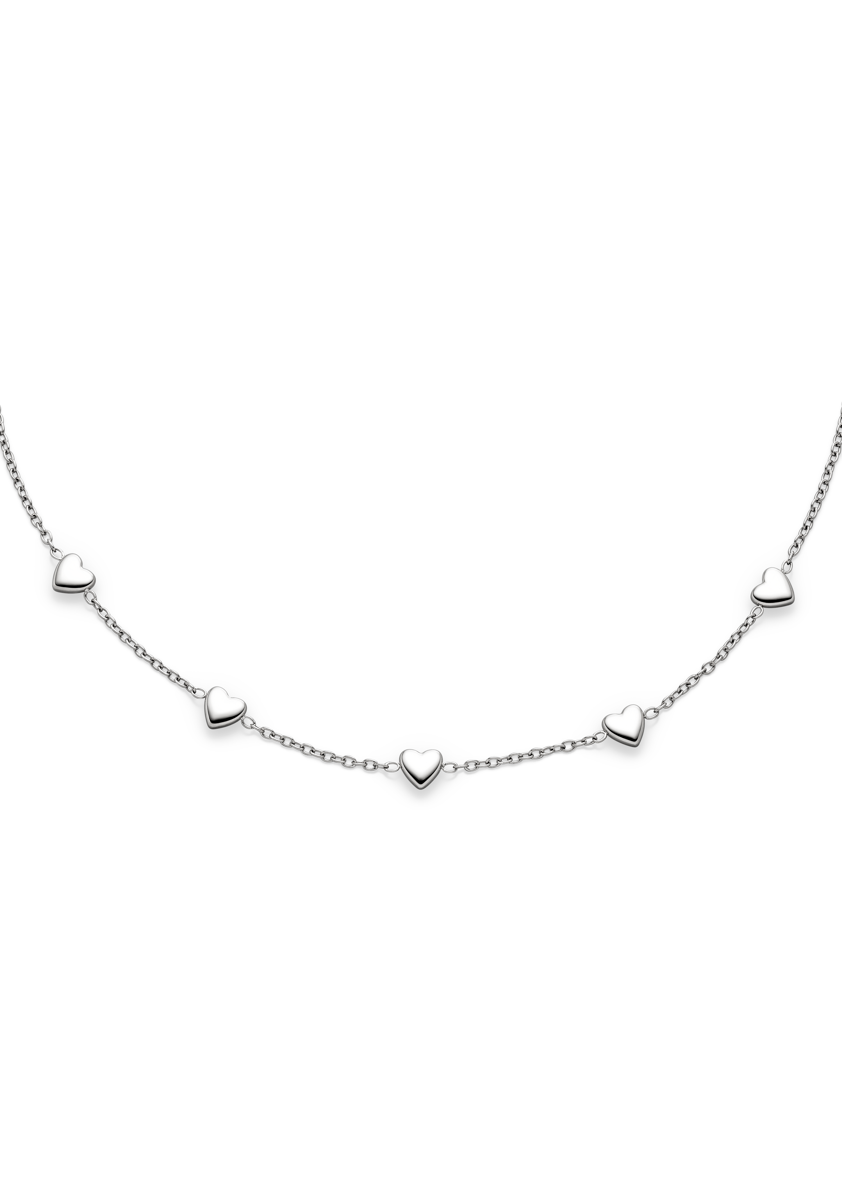 s.Oliver Edelstahlarmband mit Herz-Details 6011648.91B0.21