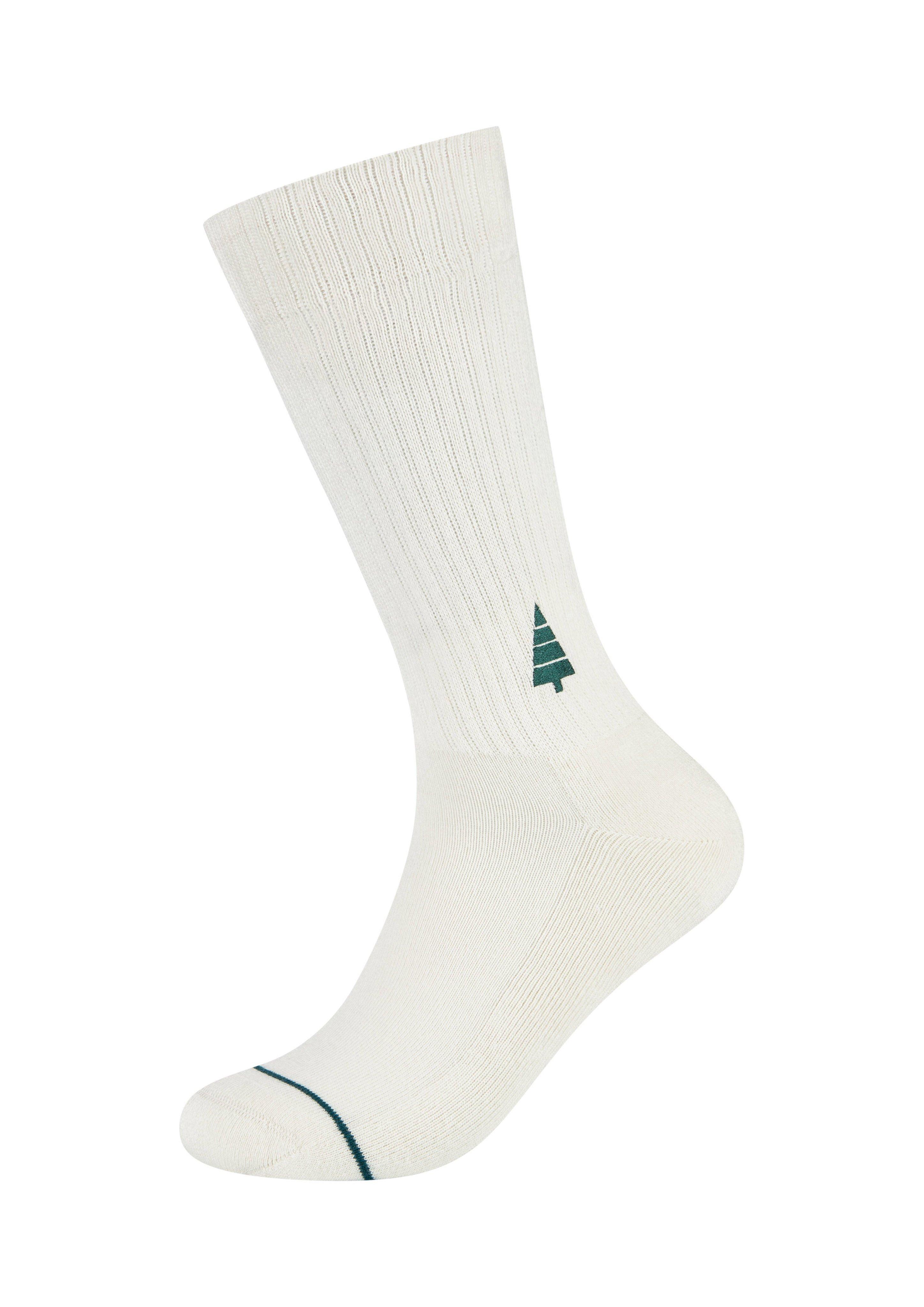 Unisex-Tennissocken mit Grafikprint in Farbe creme von s.Oliver