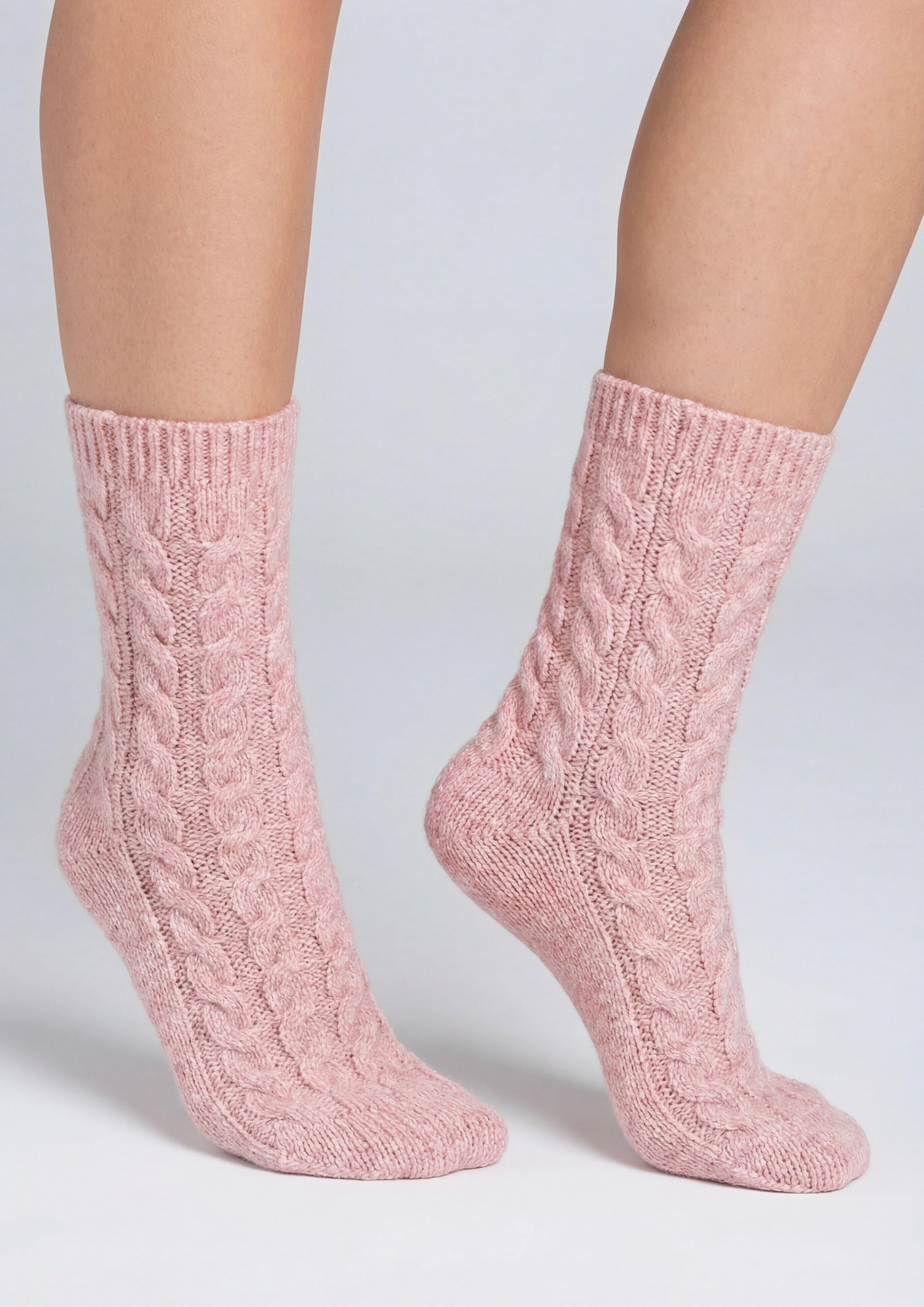 Femmes Chaussettes ornées d'un nœud décoratif en rose de s.Oliver