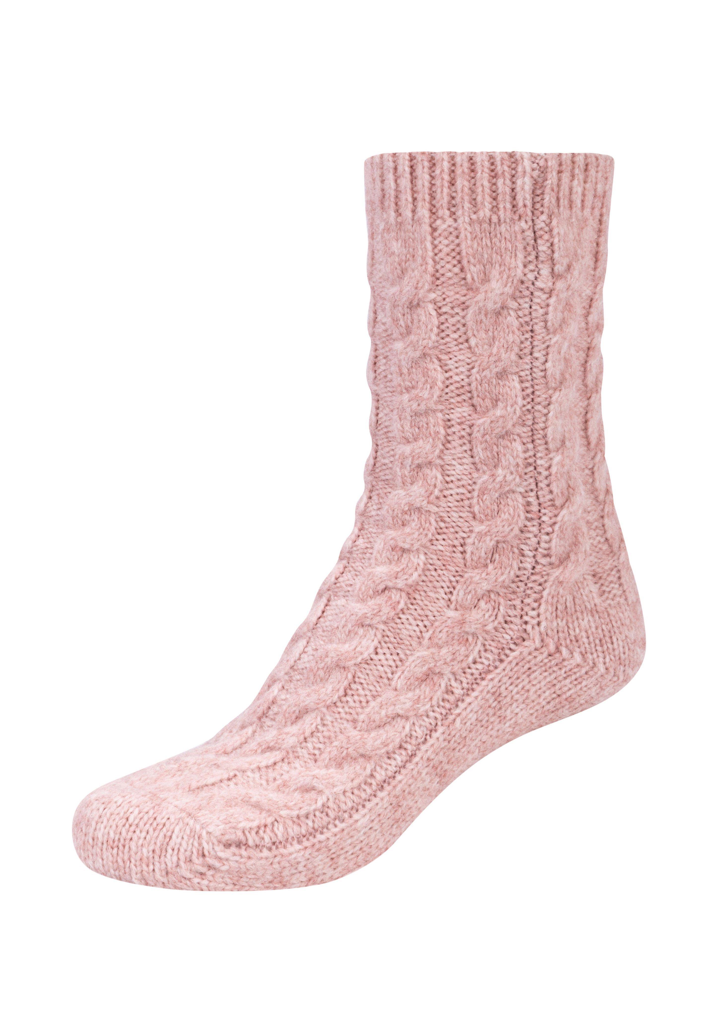 Femmes Chaussettes ornées d'un nœud décoratif en rose de s.Oliver