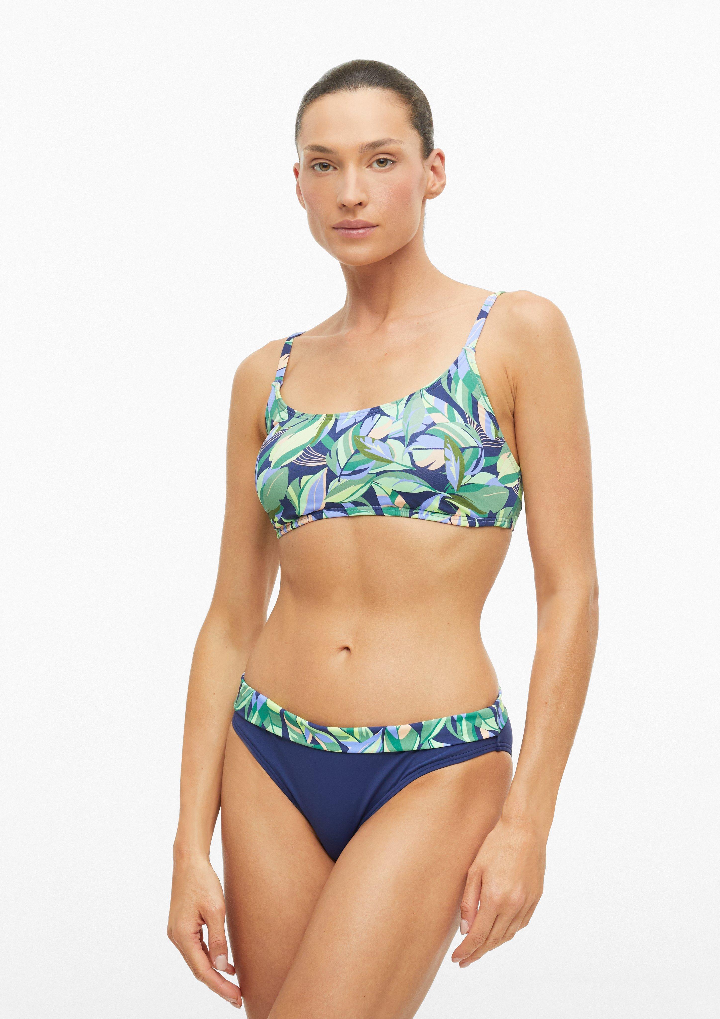 Dames Bikinibroekje in blauw van s.Oliver
