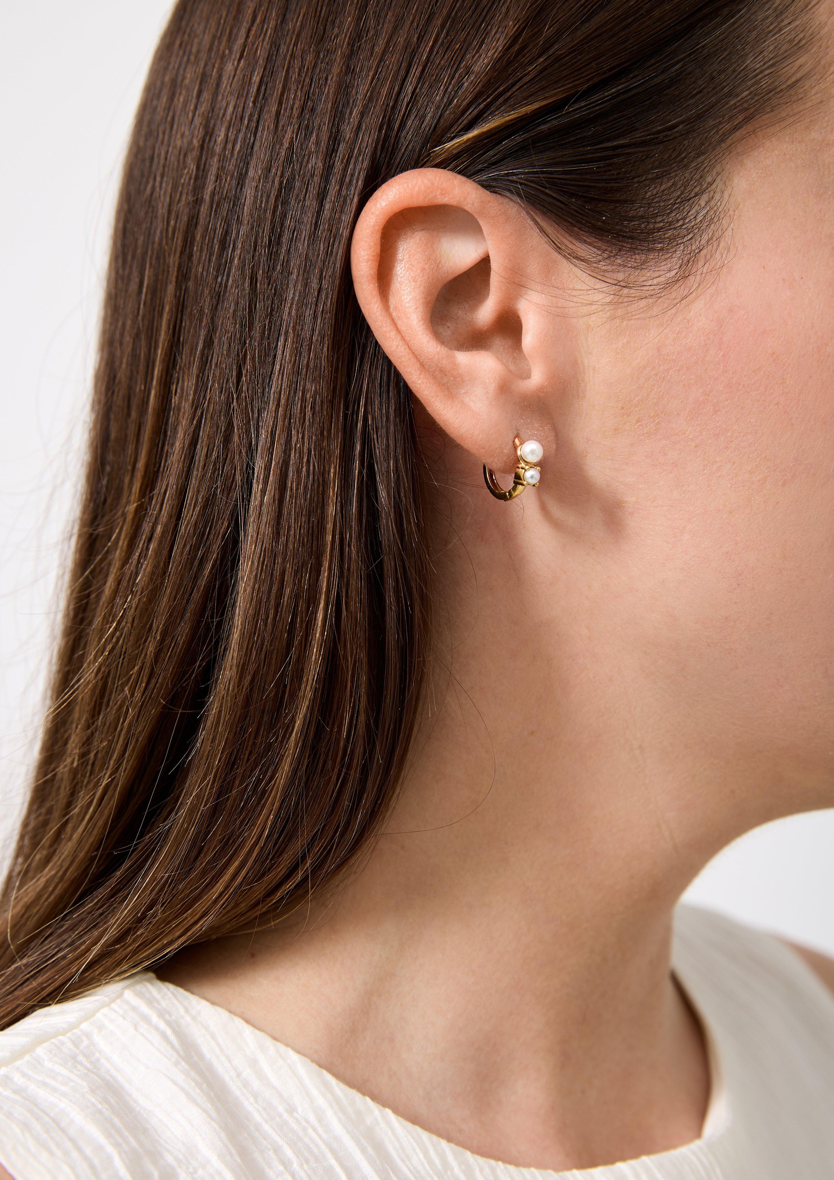 Damen Ohrringe in gold von QS