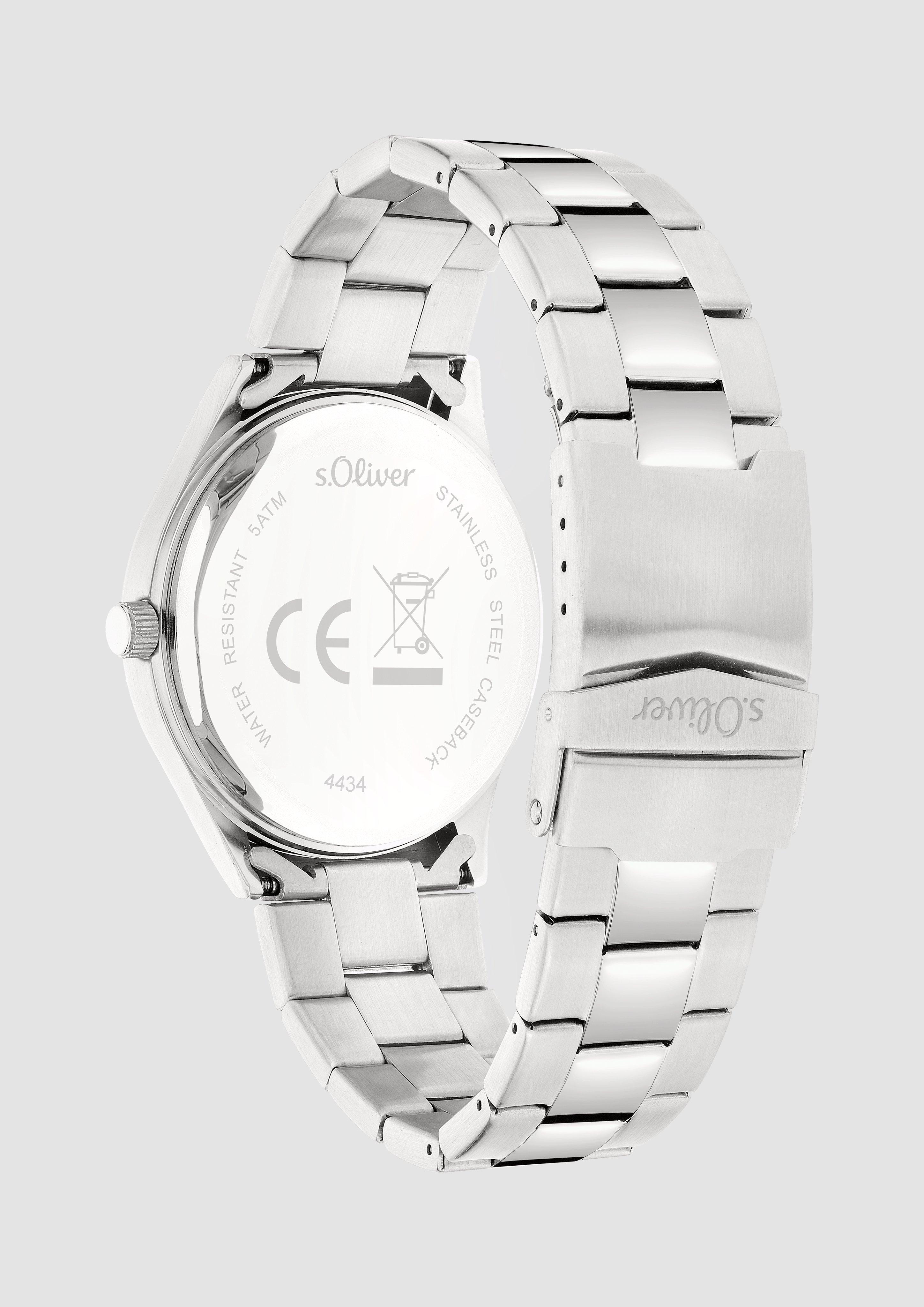 Herren Uhr in schwarz von s.Oliver