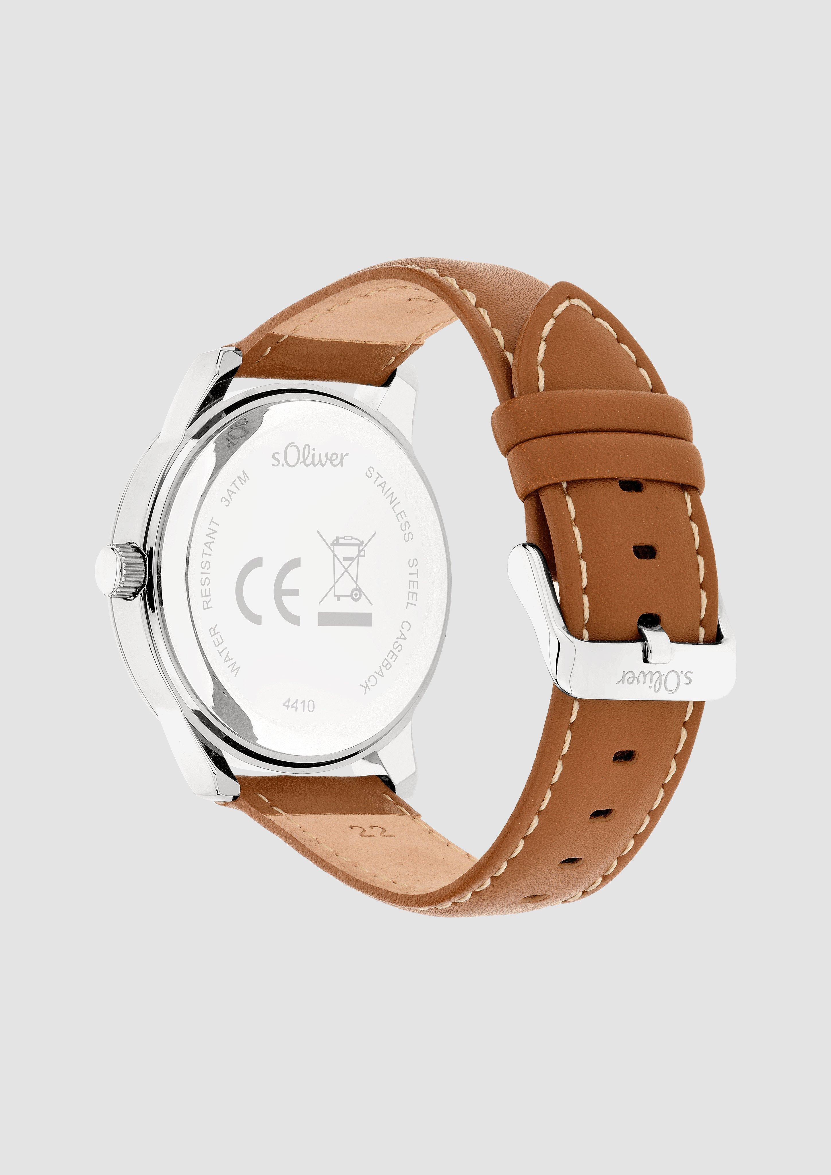 Herren Uhr in braun von s.Oliver