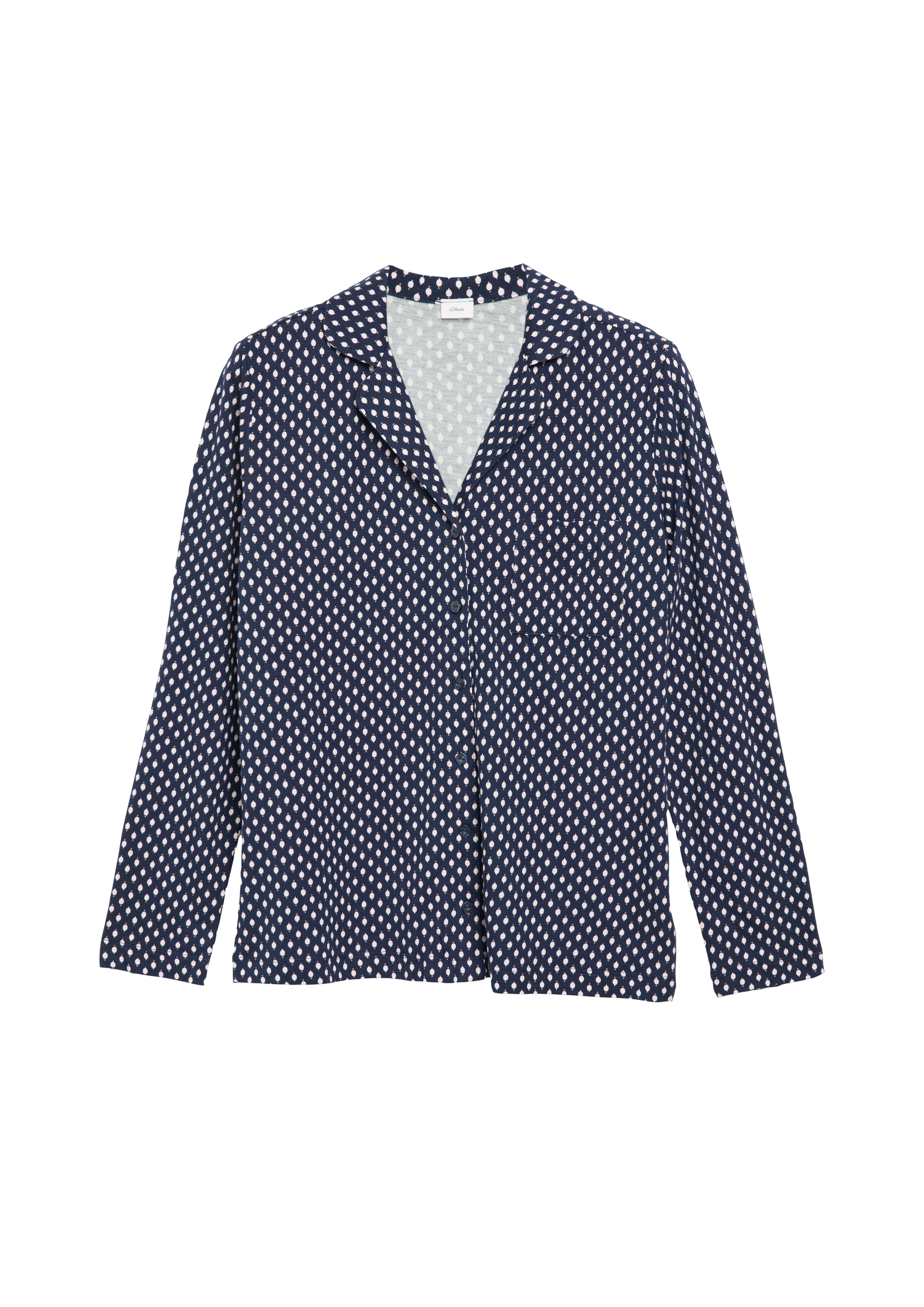 Pyjama-top met all-over-print