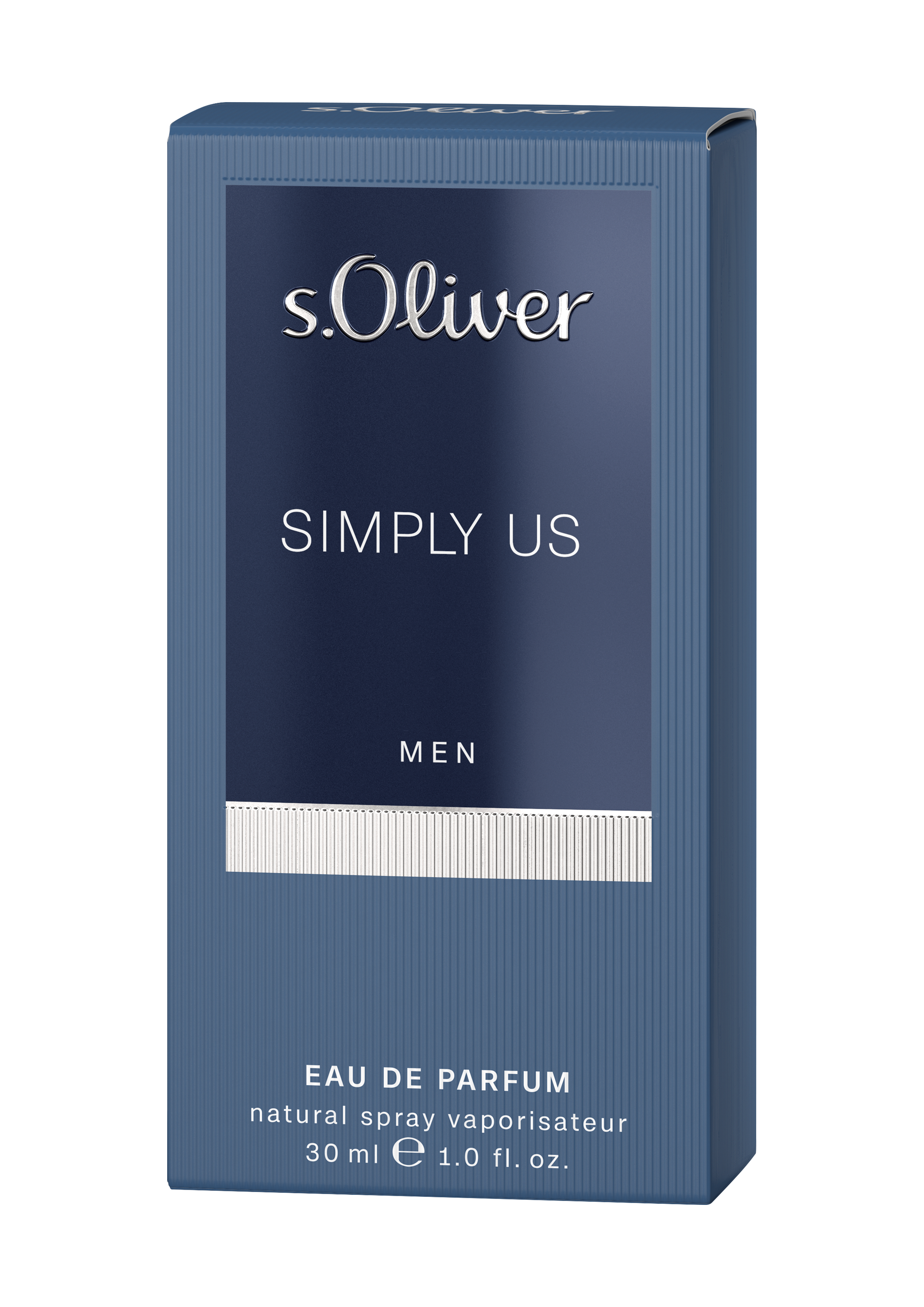 Heren SIMPLY US Eau de Parfum 30 keer in blauw van s.Oliver