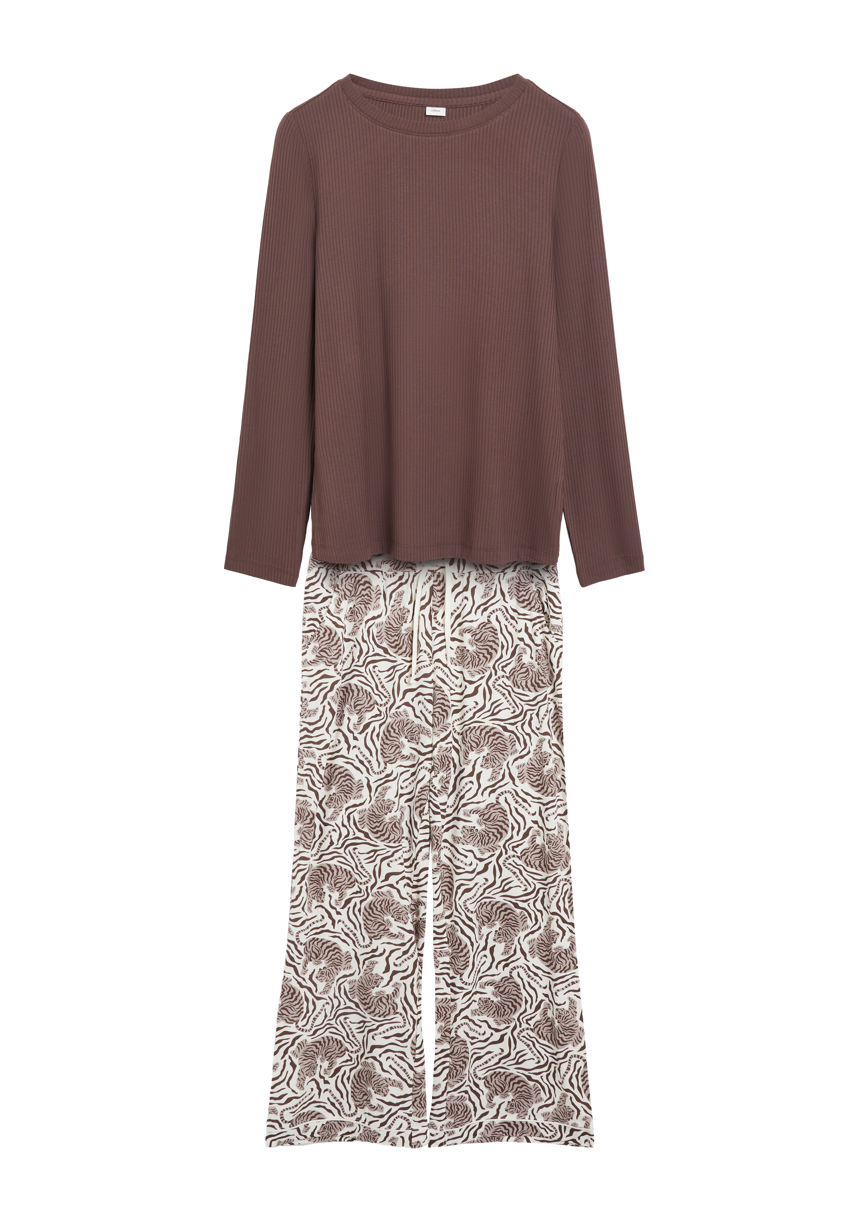 Pyjamaset met tijgerprint