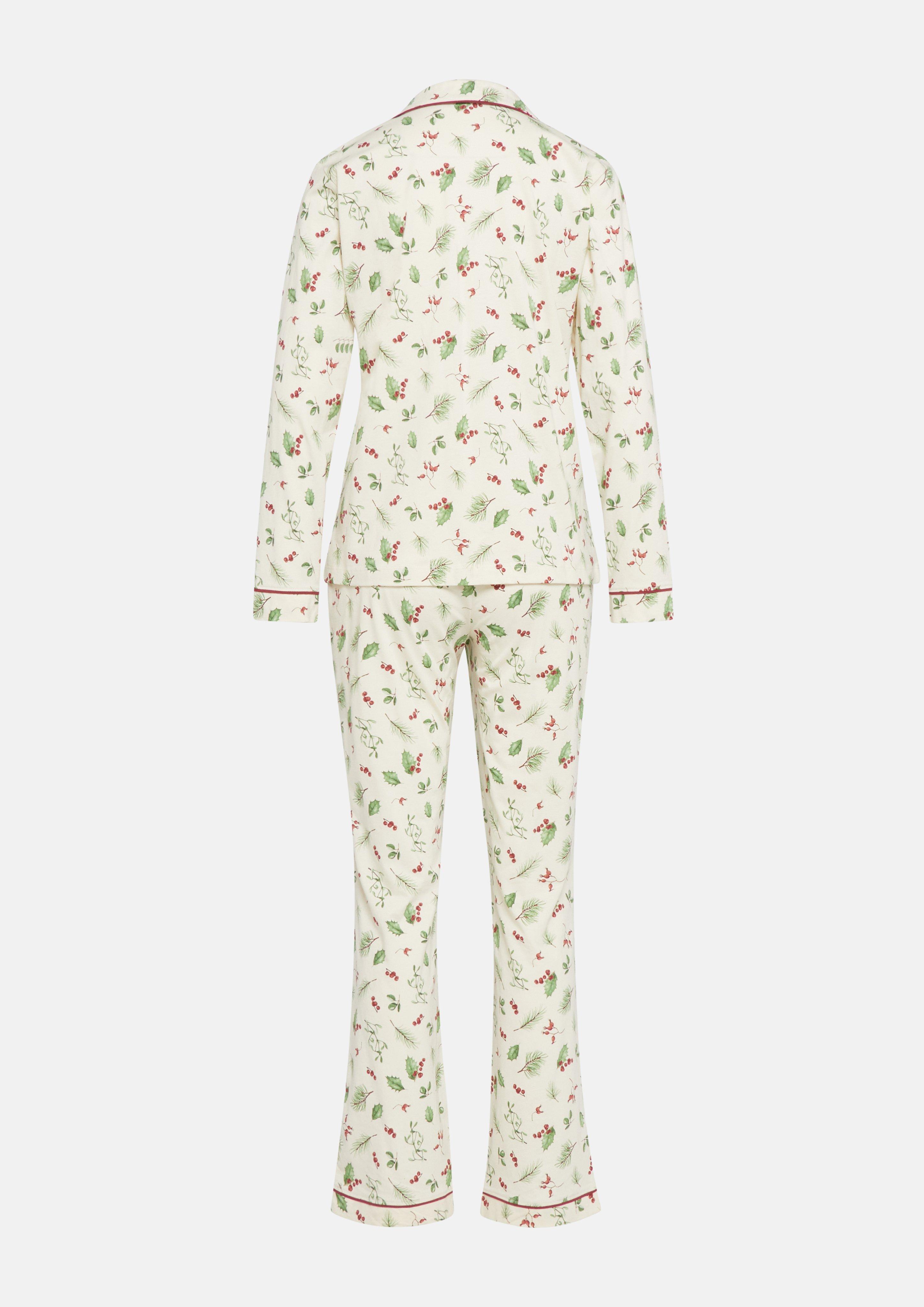 Damen Pyjama in creme von s.Oliver