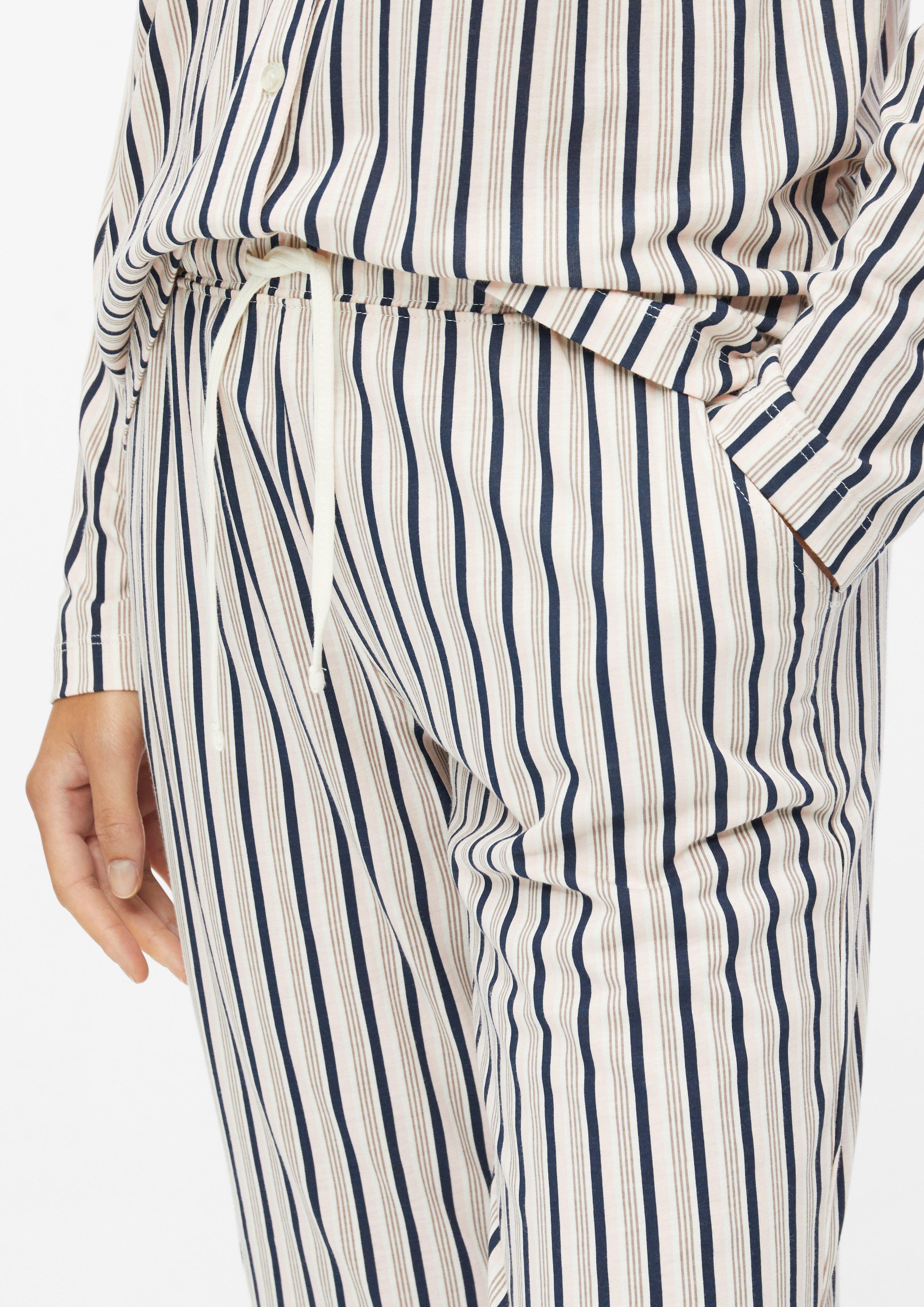 Women Pajama pants with a graphic print in blue by s.Oliver