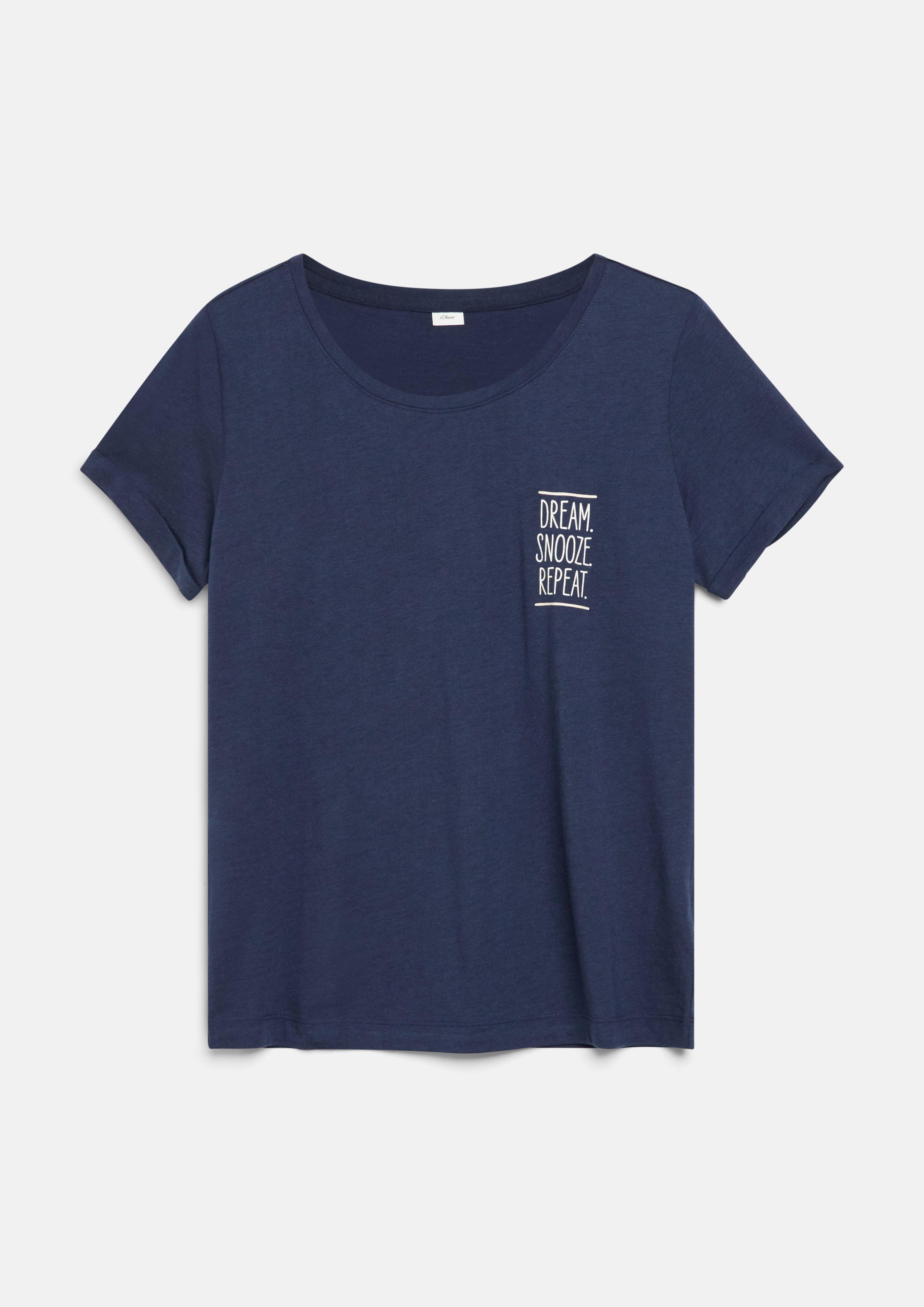 Pyjama top in navy by s.Oliver