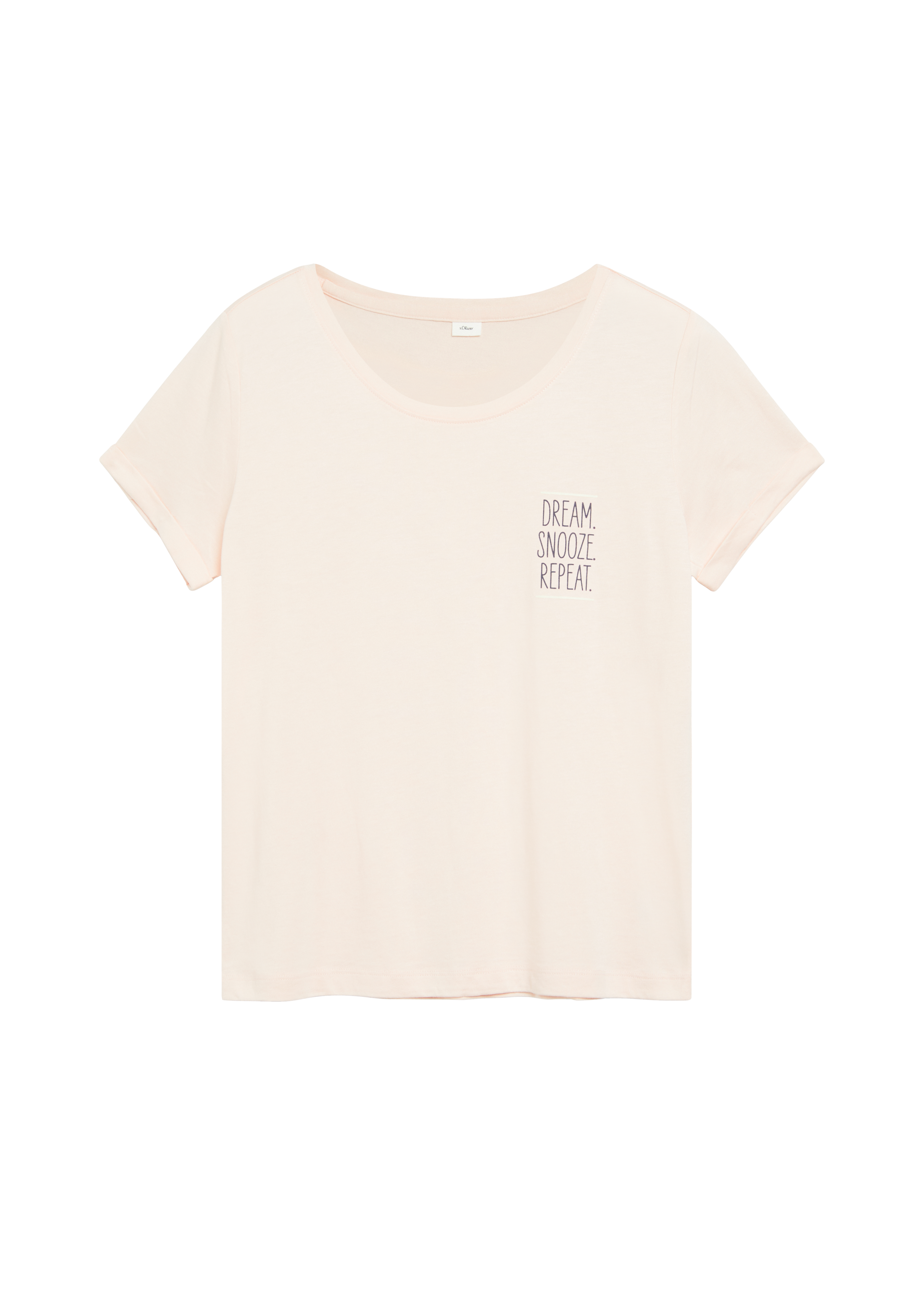 Pyjama-topje met opschrift