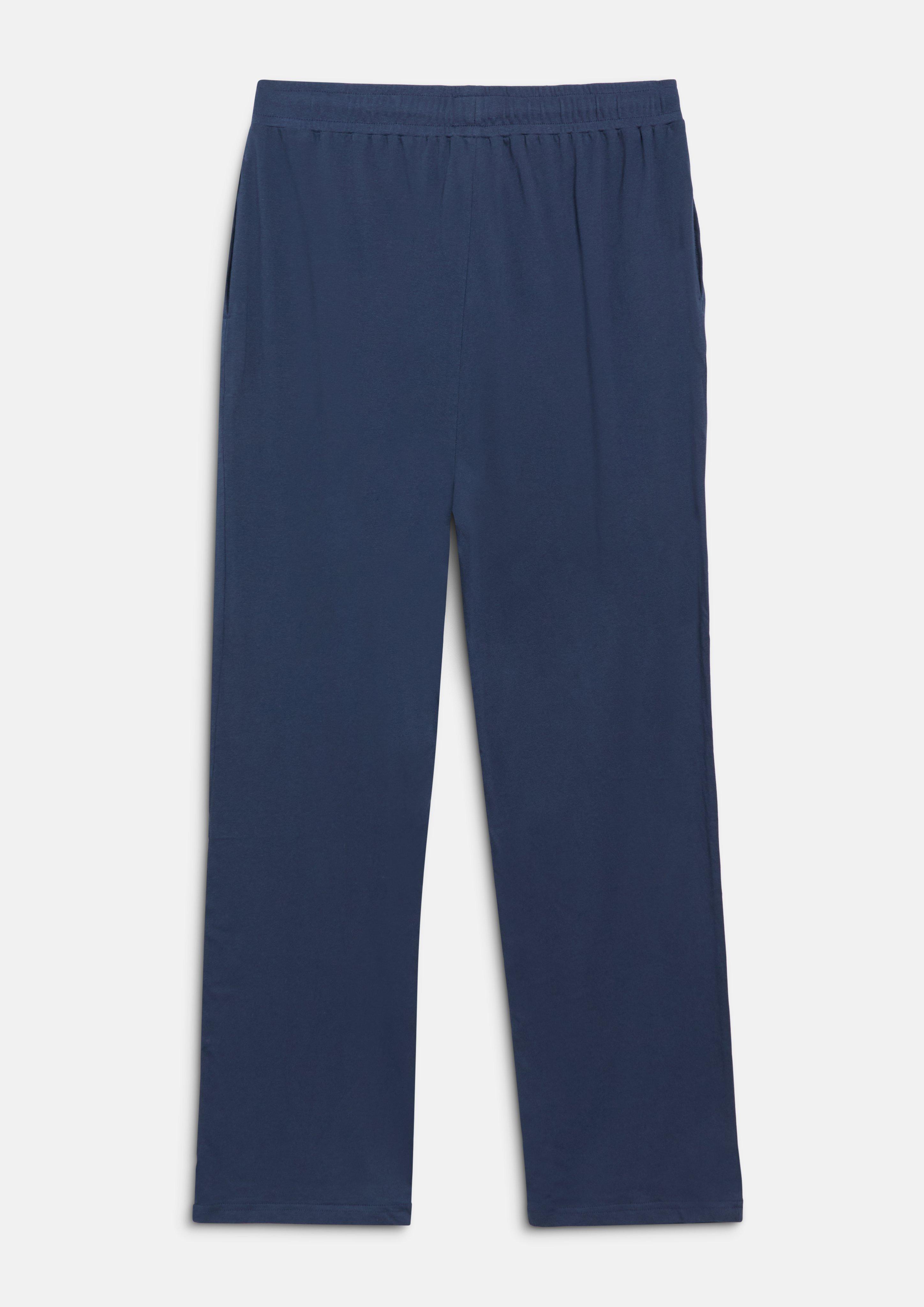 Hommes Pantalon de pyjama en bleu de s.Oliver