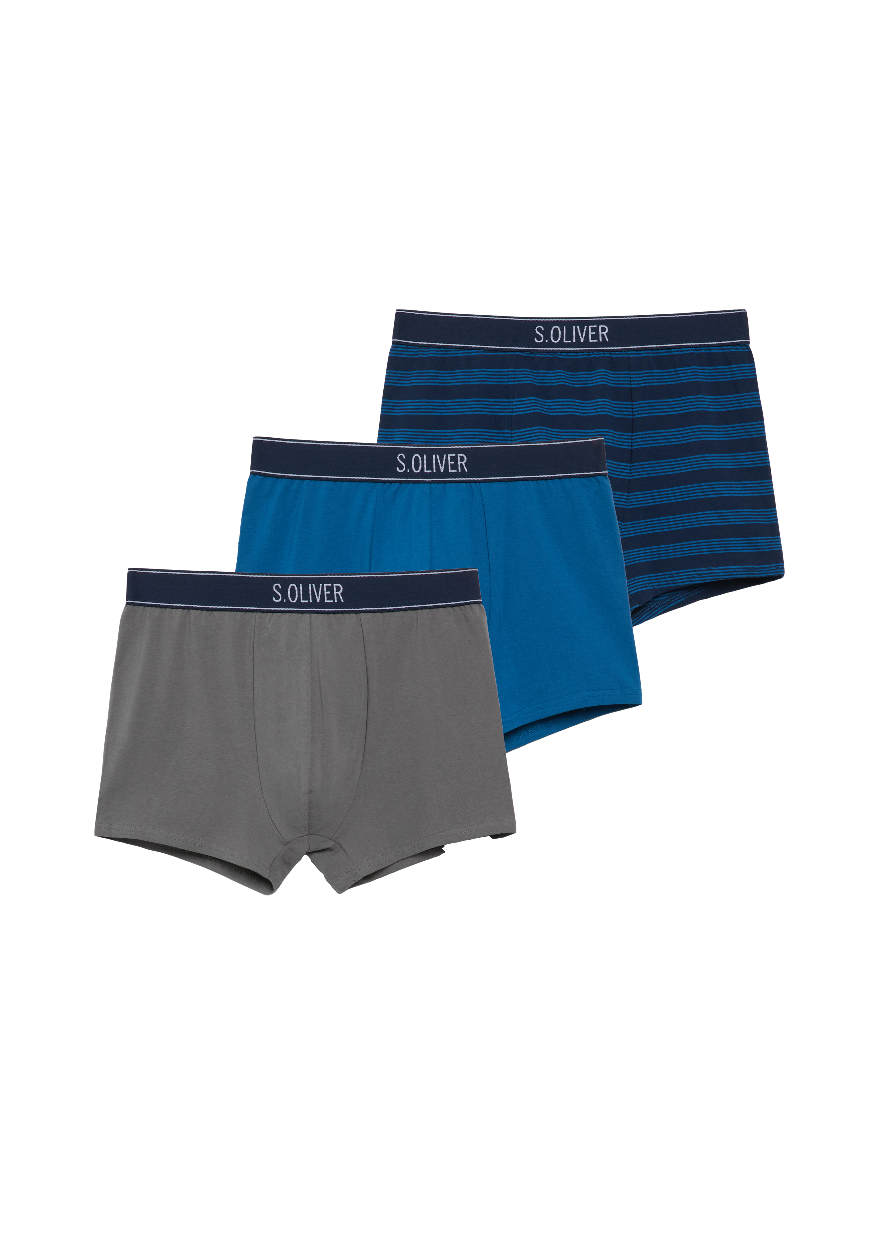Set van 3 katoenen boxershorts