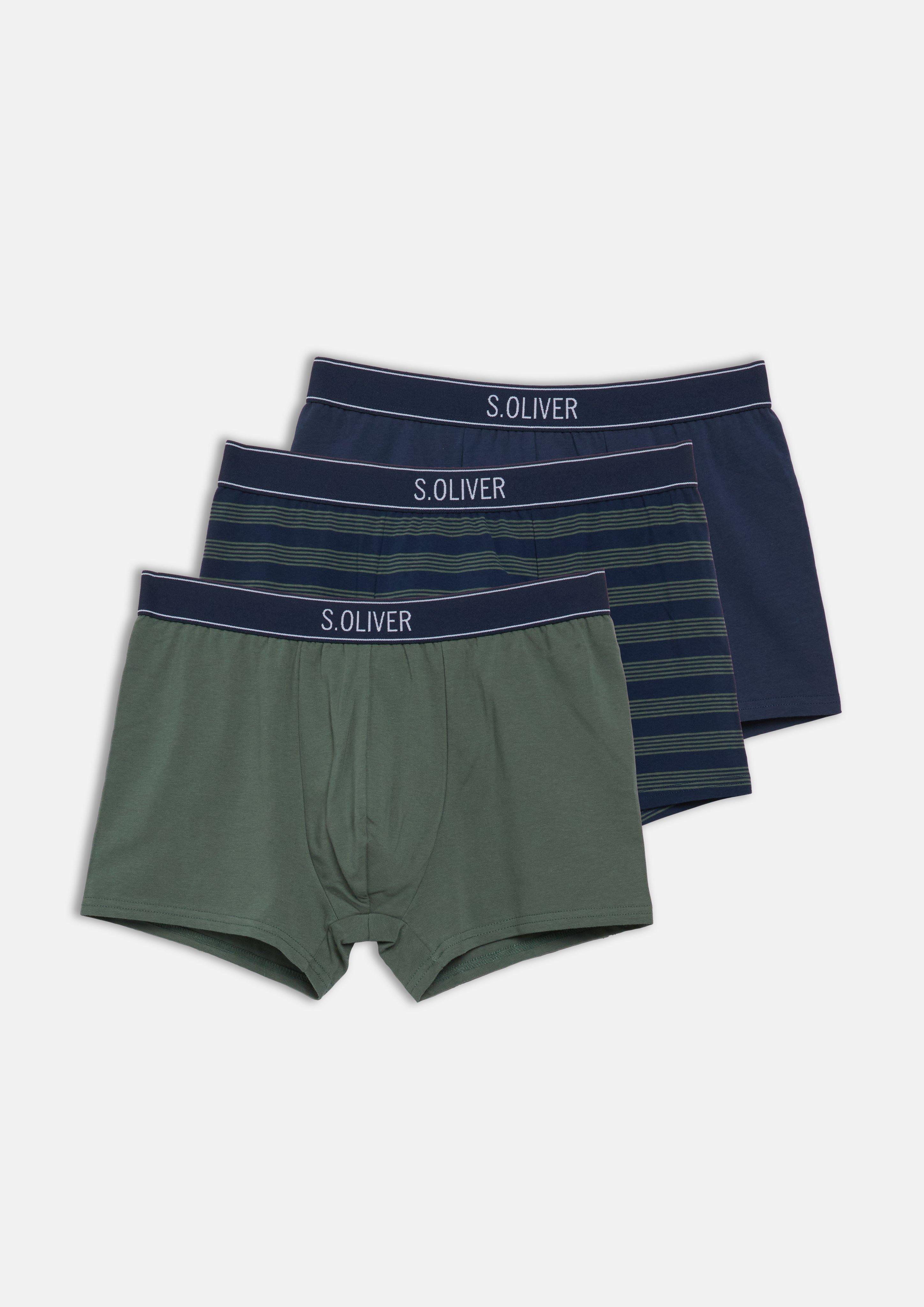 Boxer shorts in olive by s.Oliver