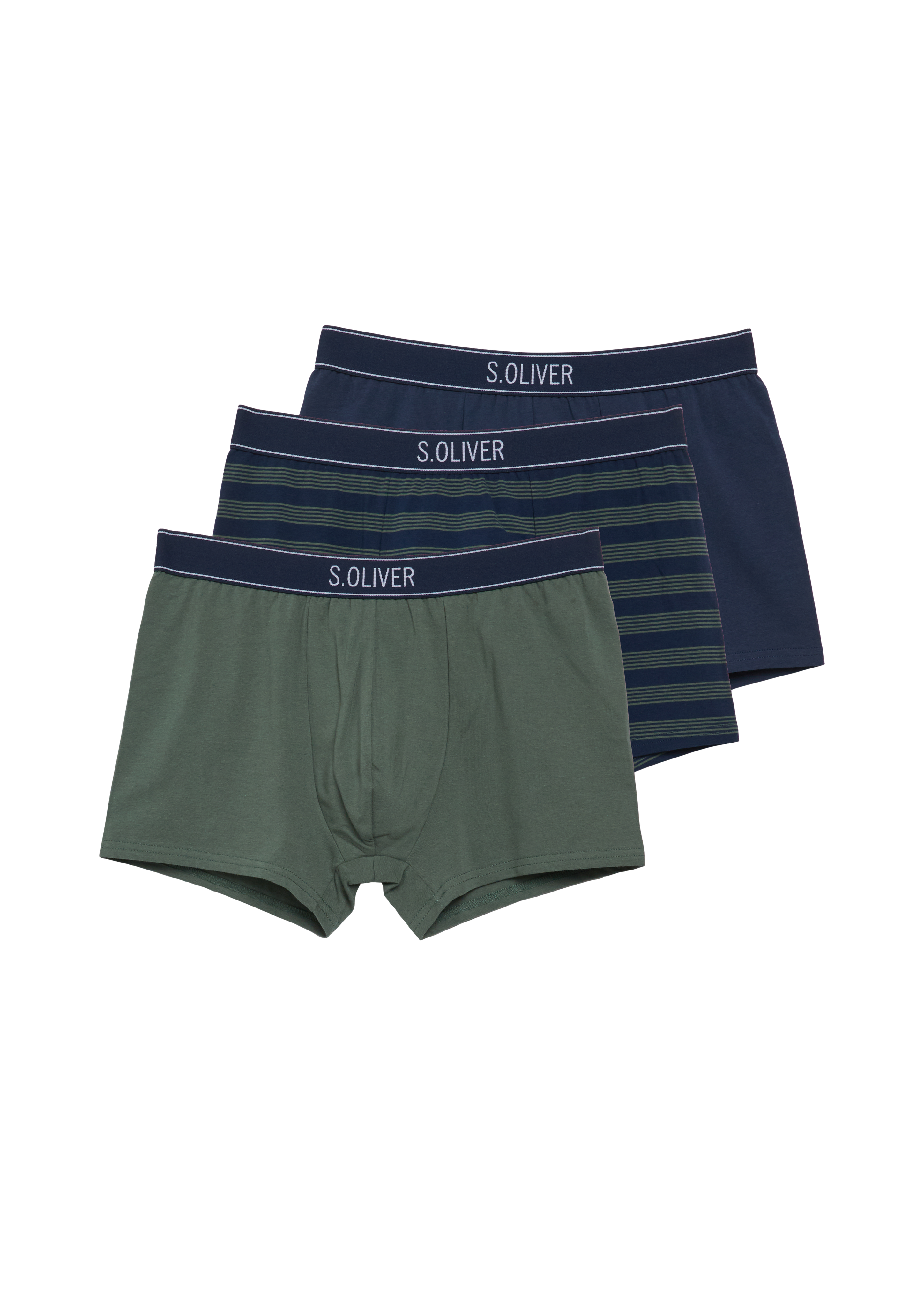 Set van 3 katoenen boxershorts