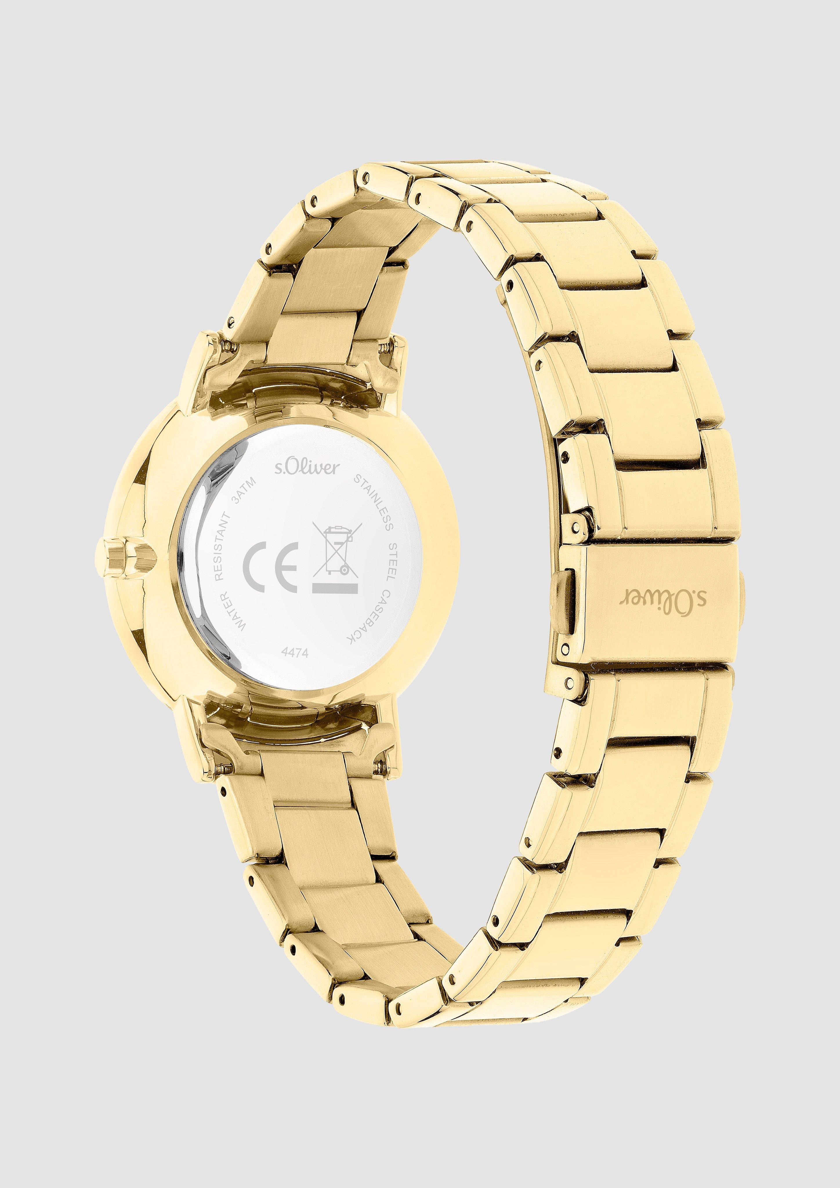 Damen Uhr in gold von s.Oliver