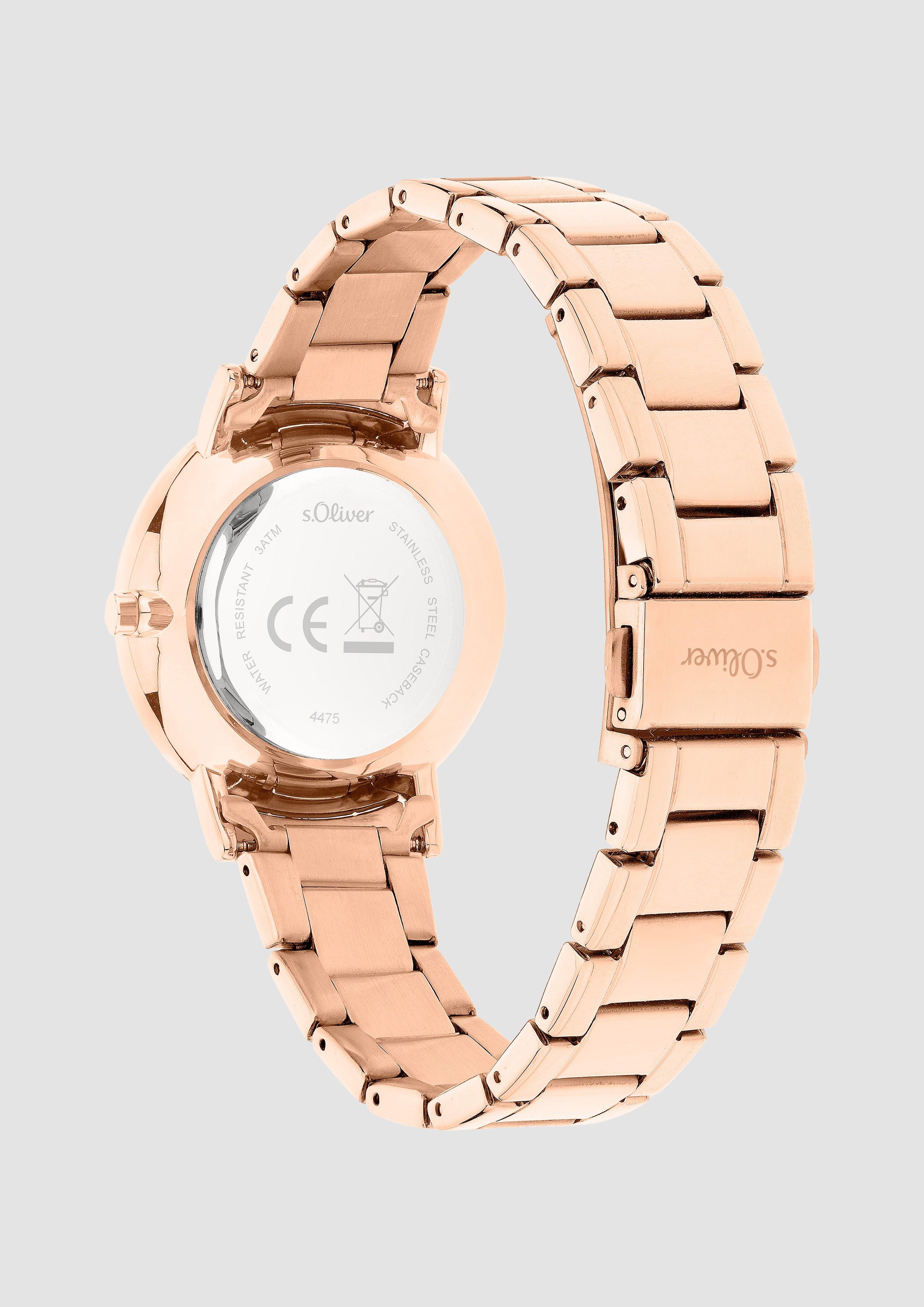 Damen Uhr in rosé von s.Oliver