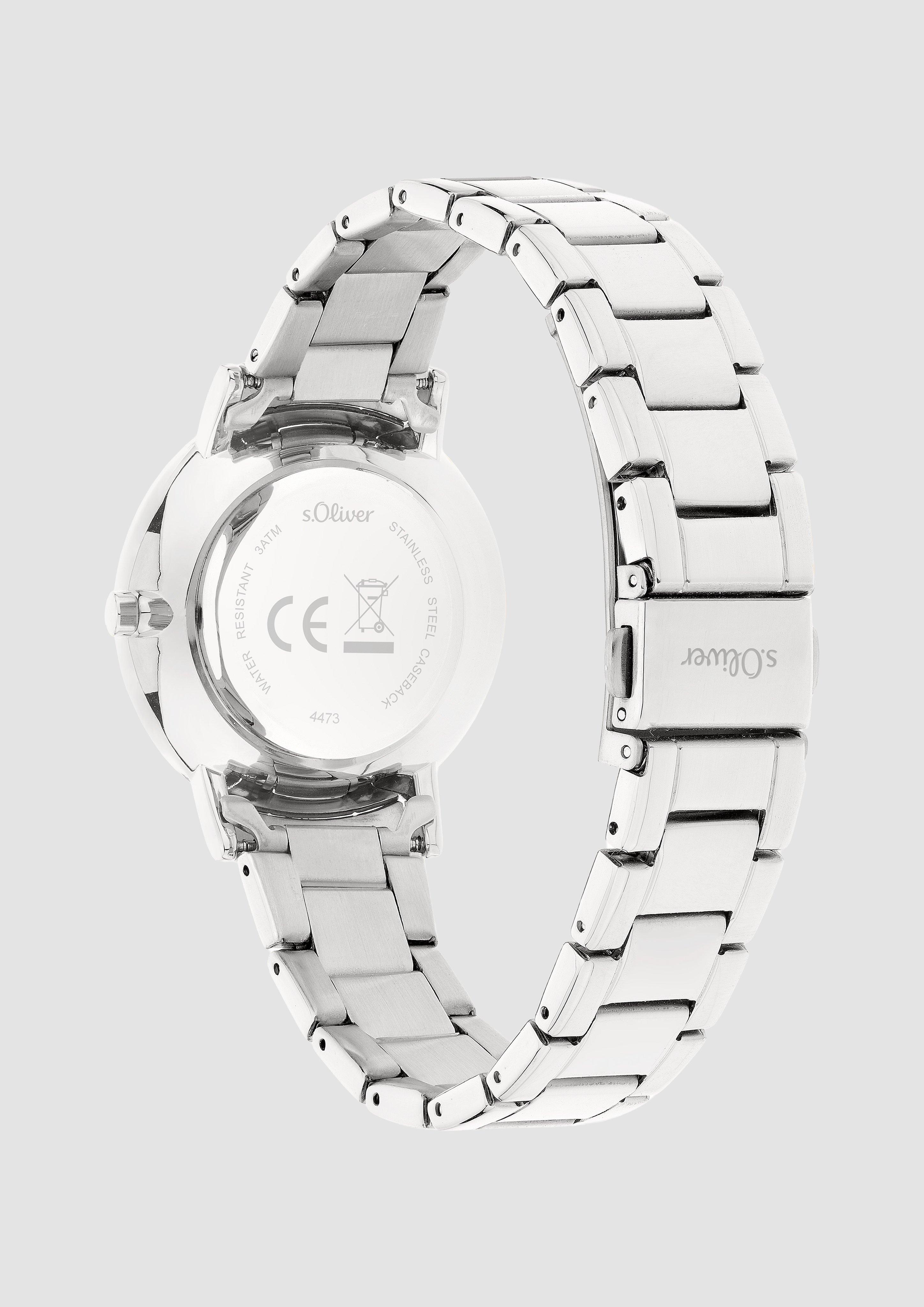 Damen Uhr in silber von s.Oliver