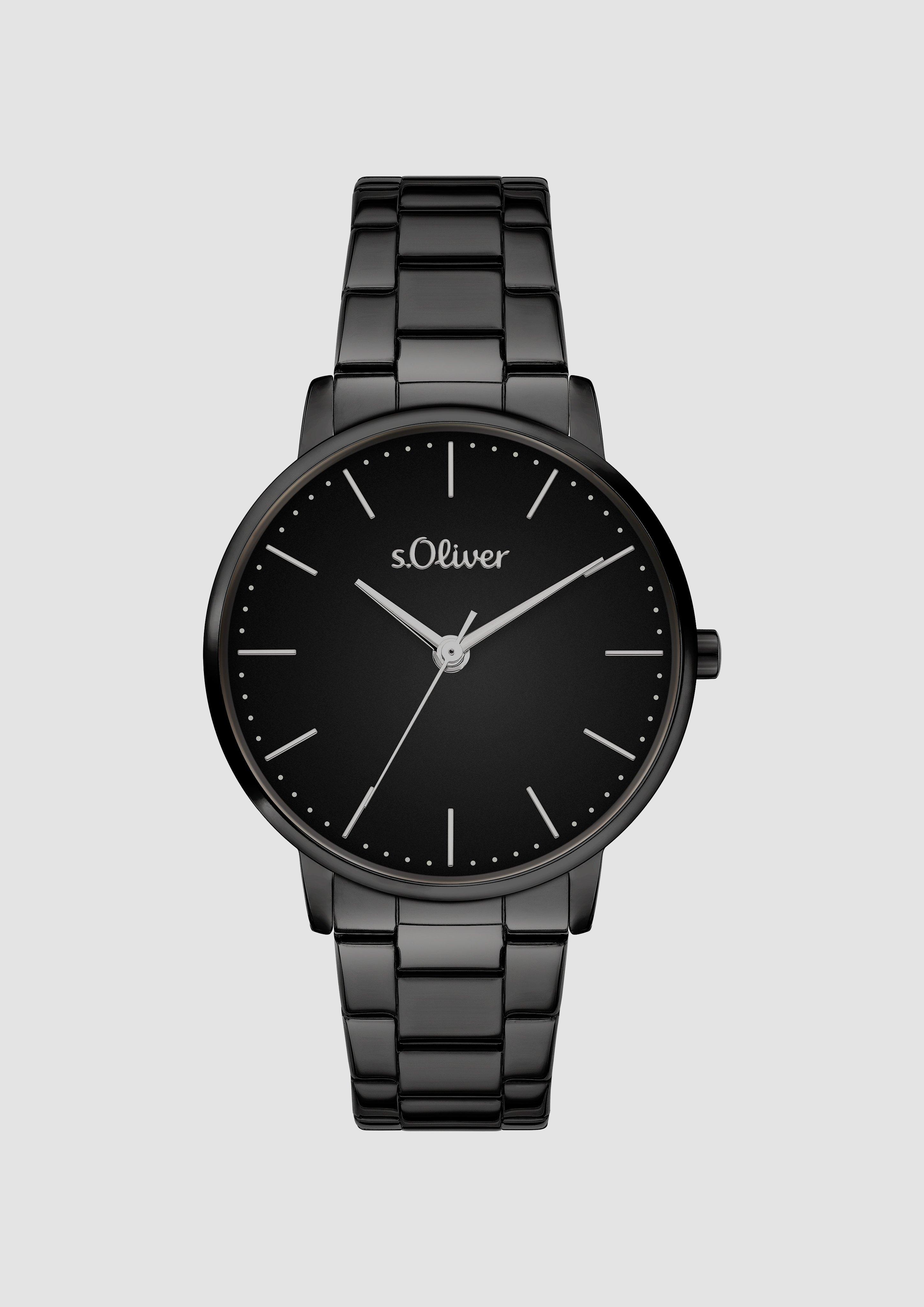 Damen Uhr in schwarz von s.Oliver