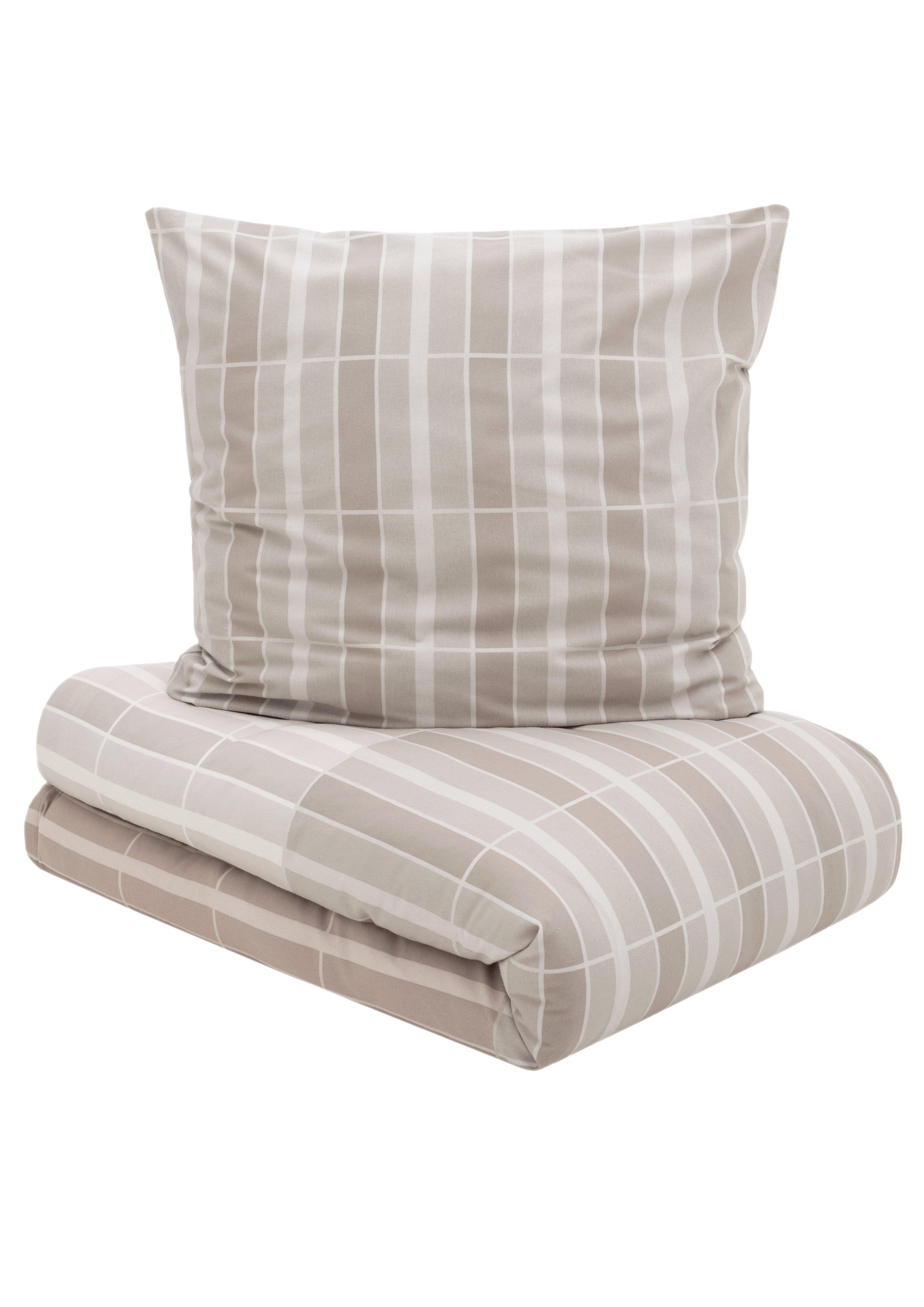 Dames Katoenen beddengoedset in beige van s.Oliver