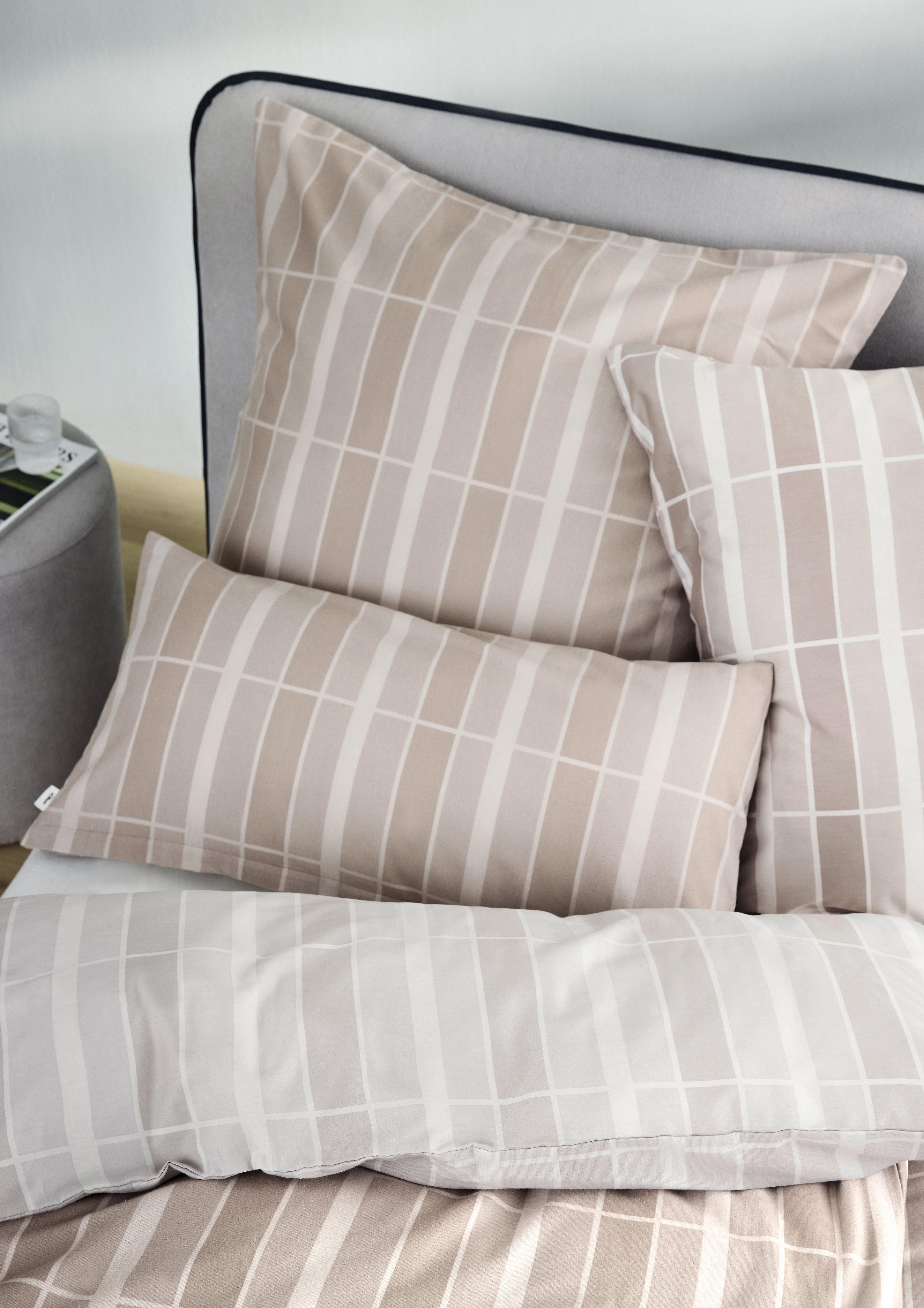Dames Katoenen beddengoedset in beige van s.Oliver