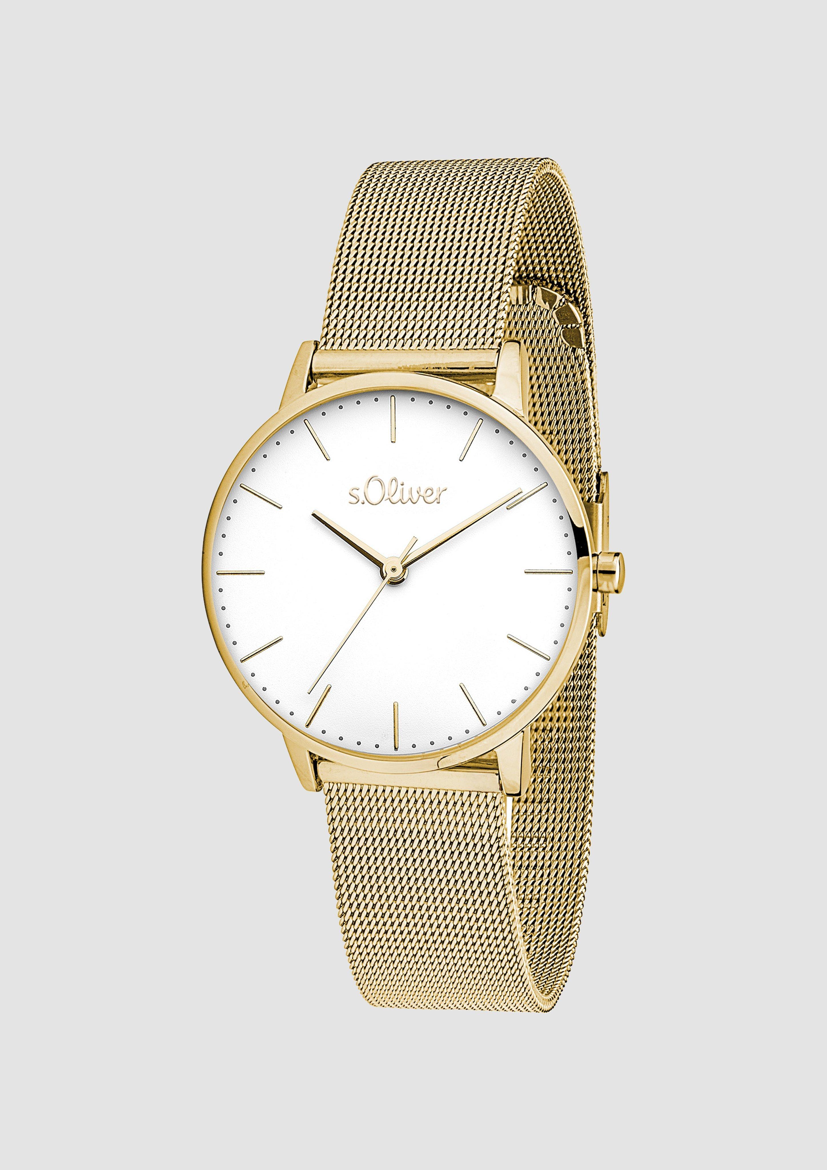Damen Uhr in gold von s.Oliver