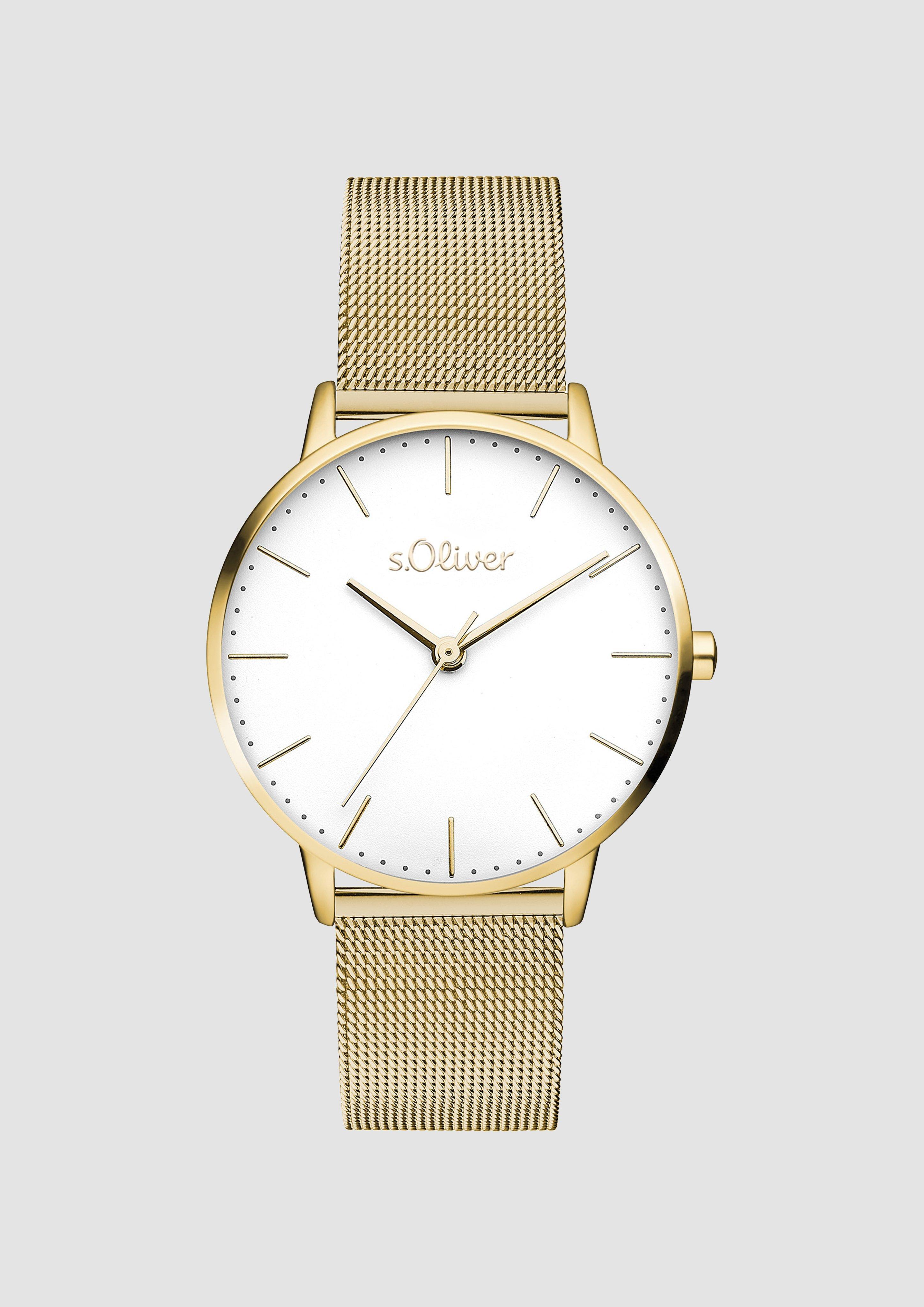 Damen Uhr in gold von s.Oliver